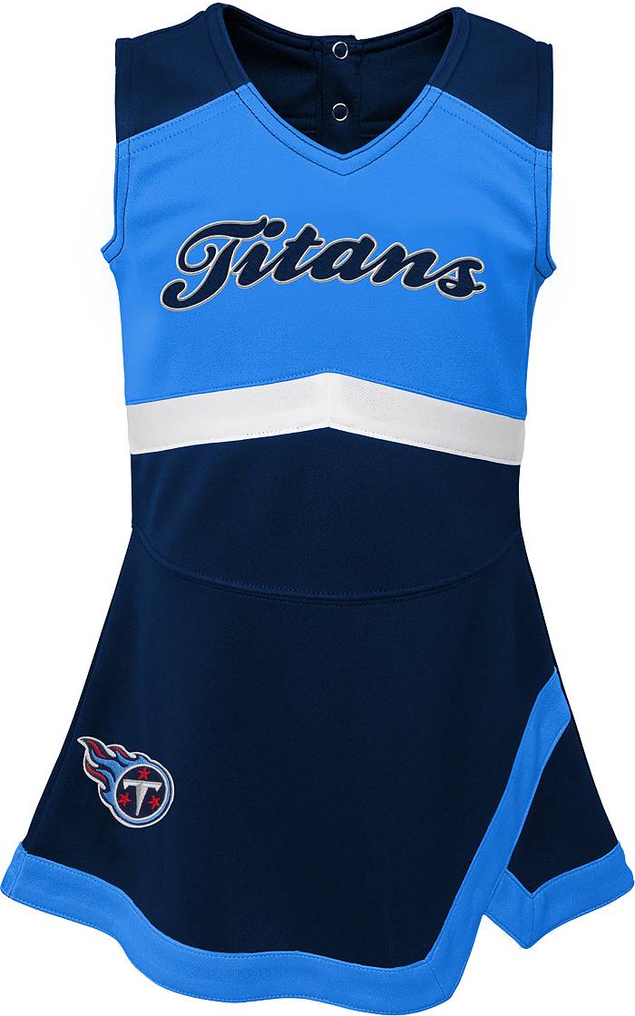 NFL Team Apparel Toddler Tennessee Titans Cheer Dress