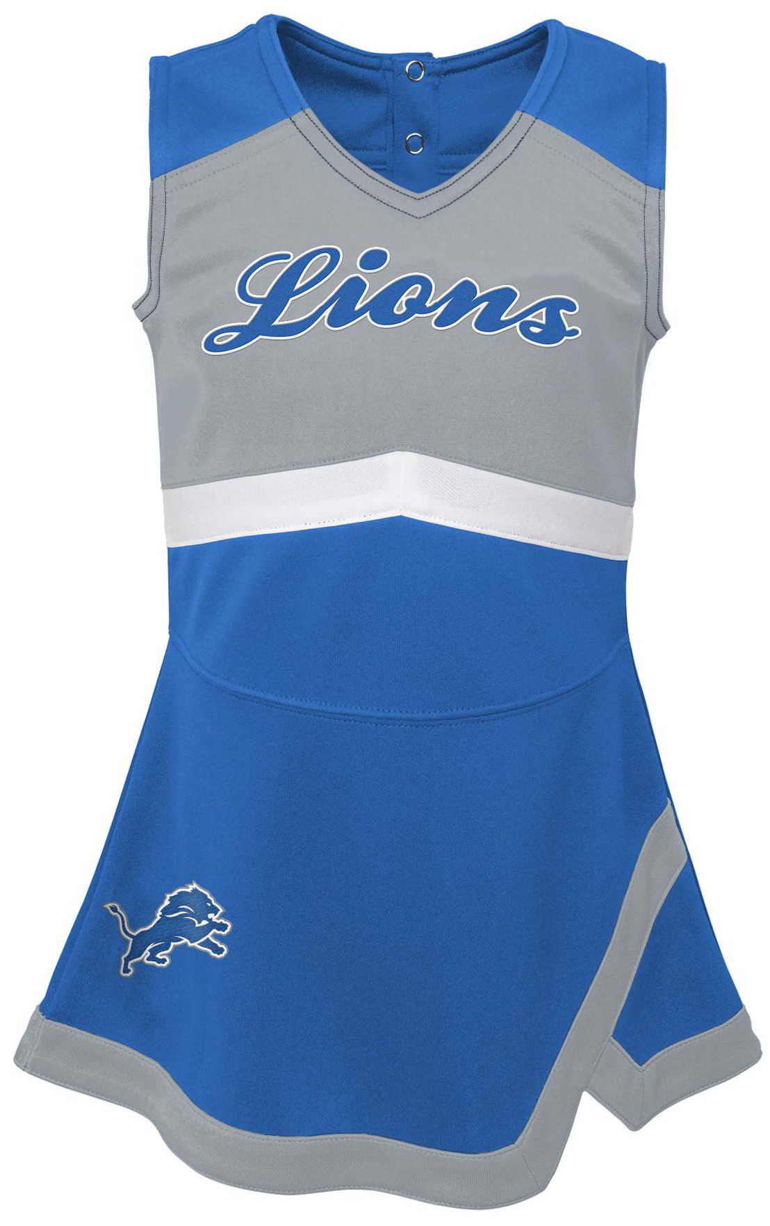 NFL Team Apparel Toddler Detroit Lions Cheer Dress product image