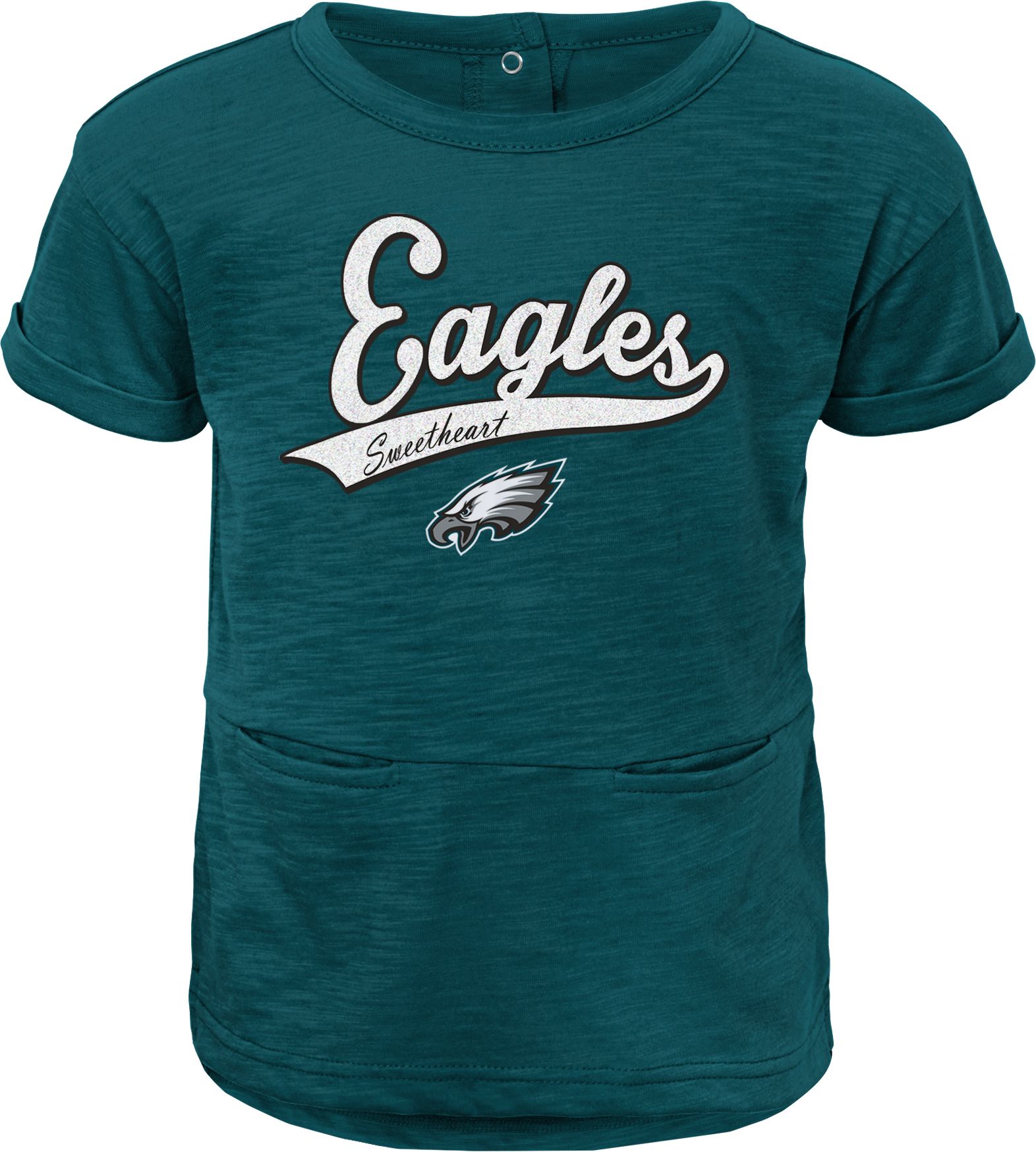 NFL Team Apparel Little Girls' Philadelphia Eagles T-Shirt and Legging Set product image