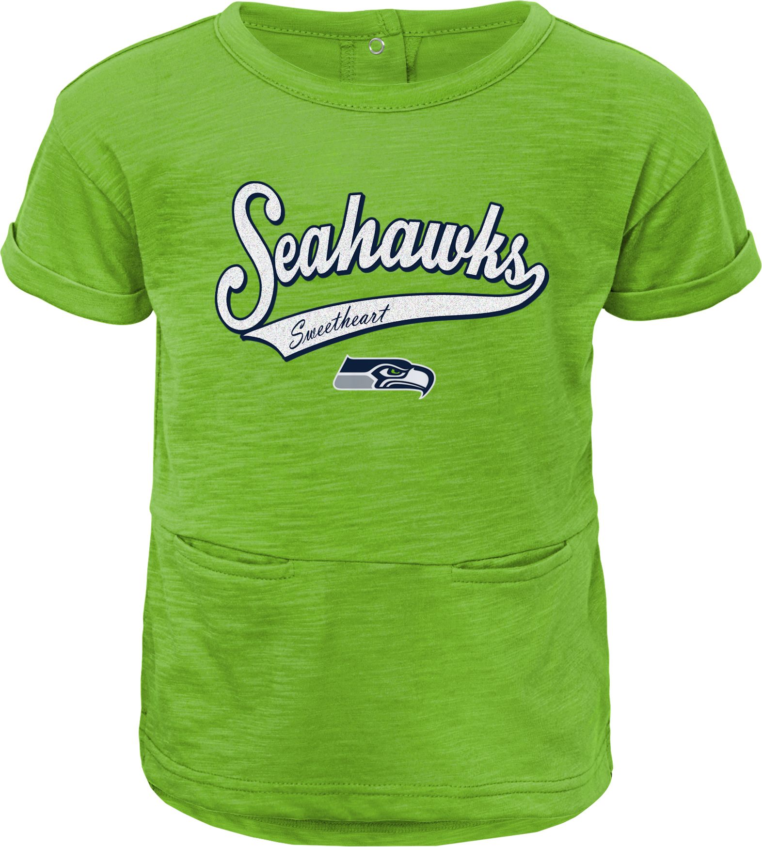 NFL Team Apparel Little Girls' Seattle Seahawks T-Shirt and Legging Set product image