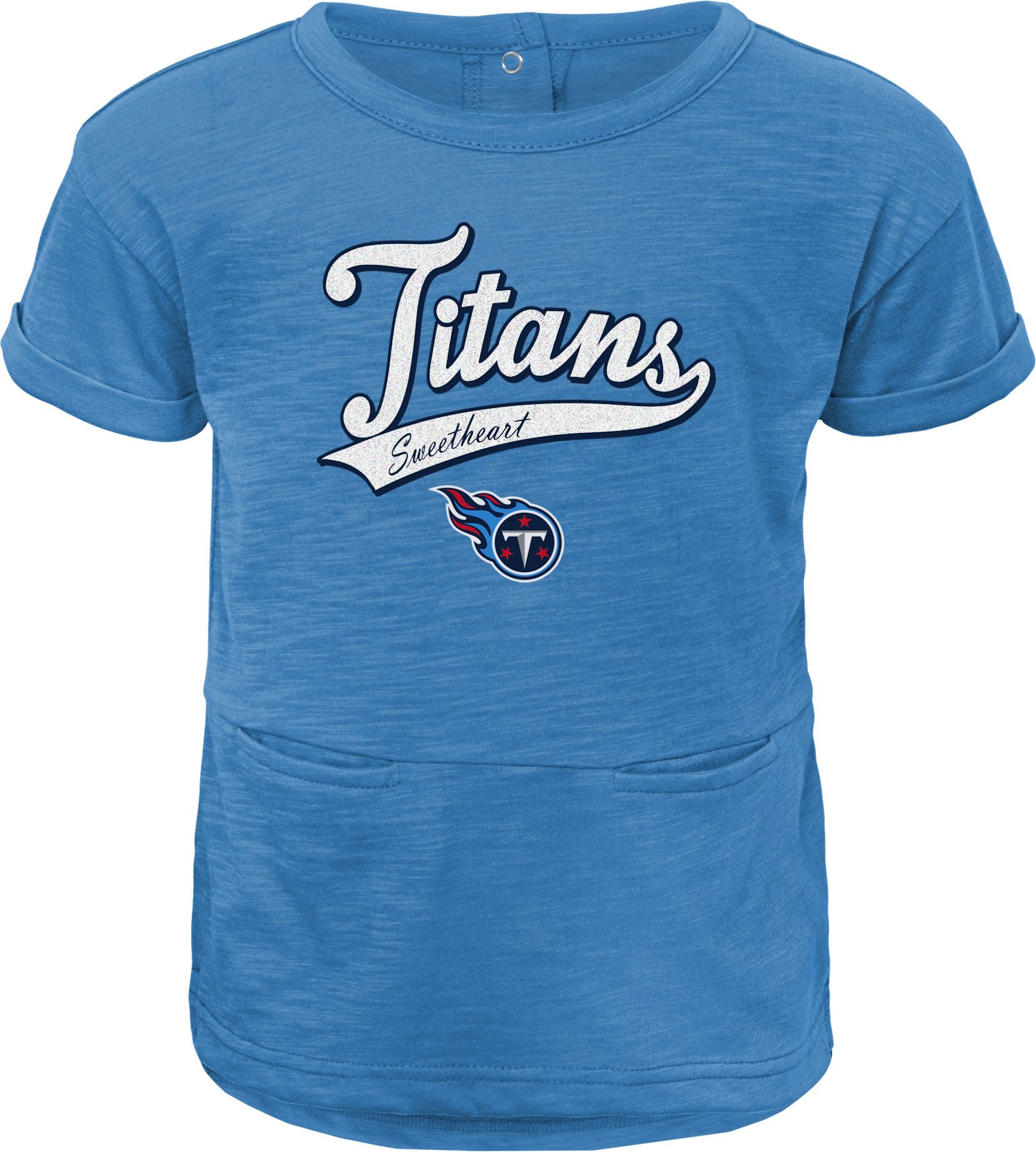NFL Team Apparel Little Girls' Tennessee Titans T-Shirt and Legging Set product image