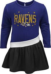 NFL Team Apparel Toddler Girls' Baltimore Ravens Head-to-Head Tunic product image