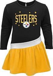 NFL Team Apparel Toddler Girls' Pittsburgh Steelers Head-to-Head Tunic product image