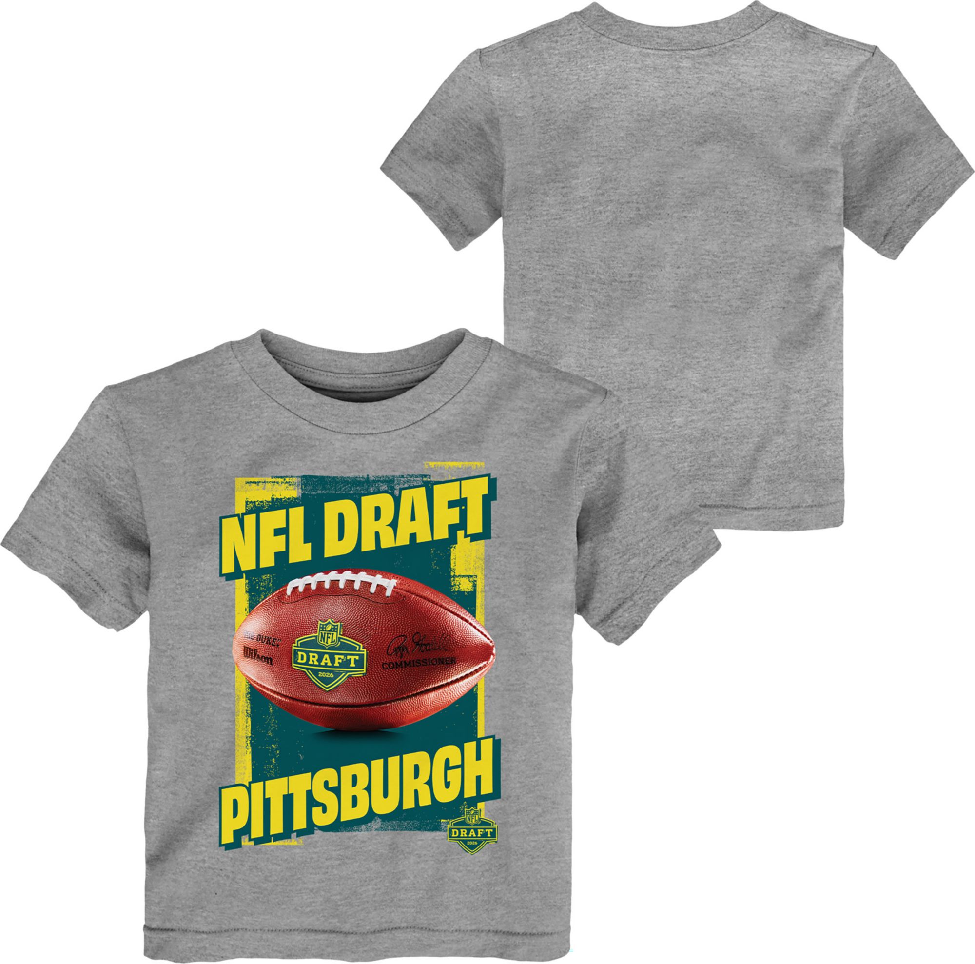 NFL Team Apparel Toddler NFL Draft 2026 Football T-Shirt product image
