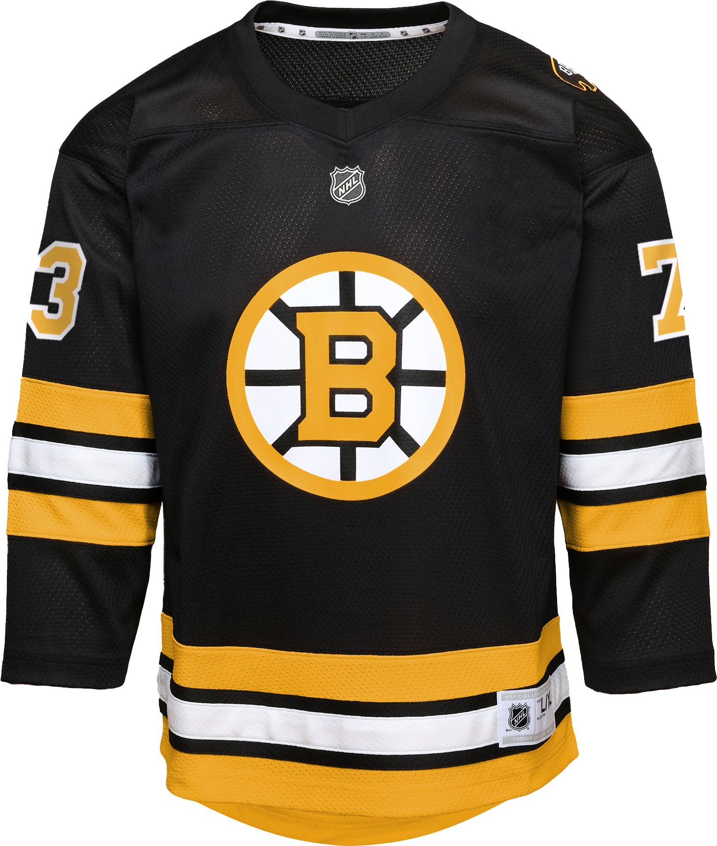 NHL Youth Boston Bruins Charlie McAvoy #73 Home Black Replica Jersey product image