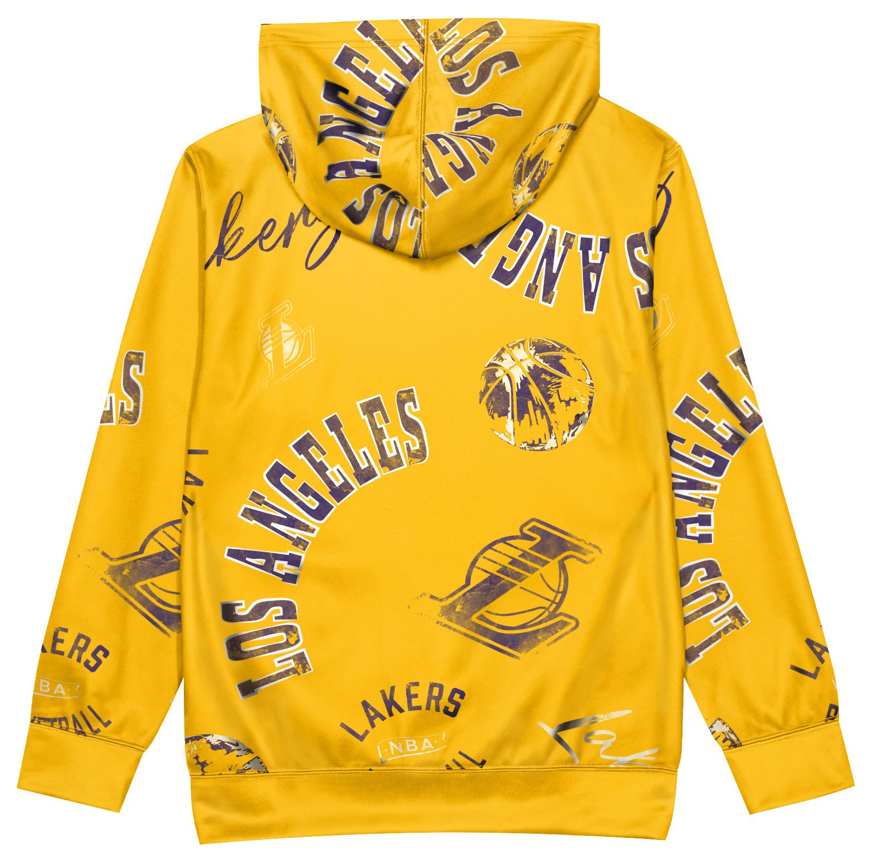 NBA Boys' Los Angeles Lakers Yellow Moving Violation Hoodie product image