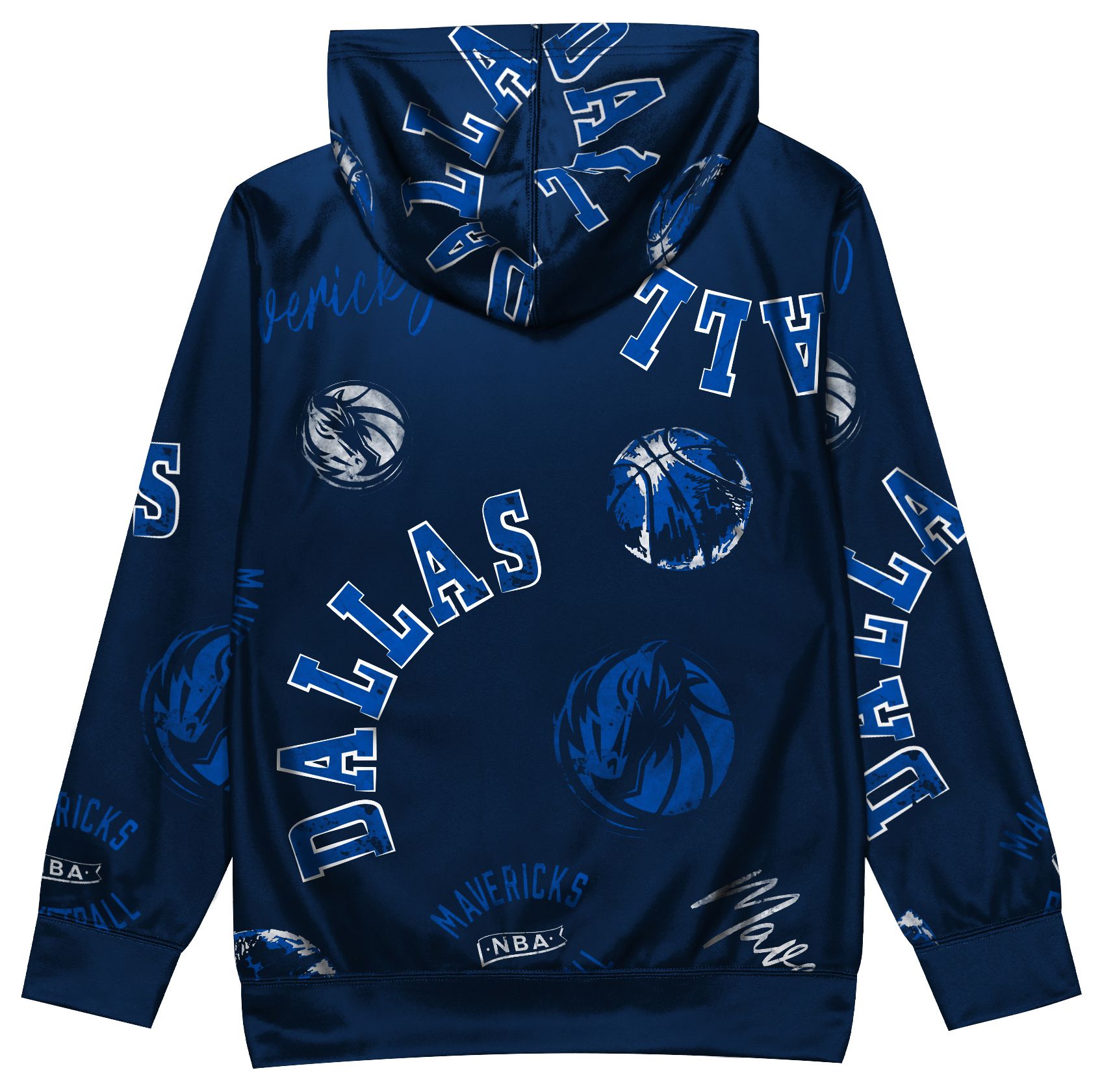 NBA Boys' Dallas Mavericks Navy Moving Violation Hoodie product image