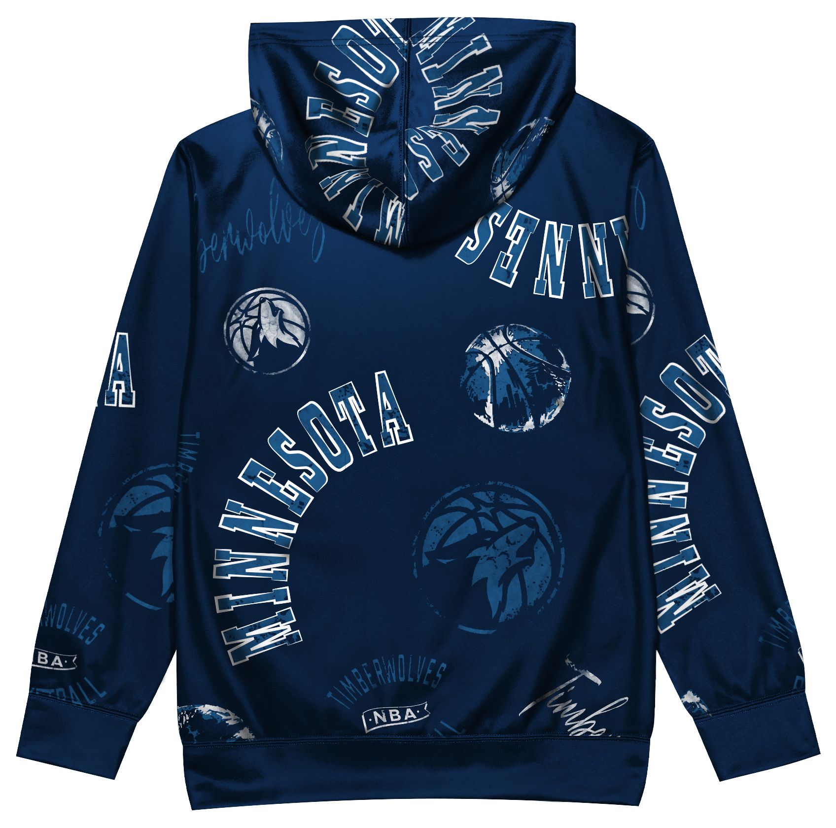 NBA Boys' Minnesota Timberwolves Navy Moving Violation Hoodie product image