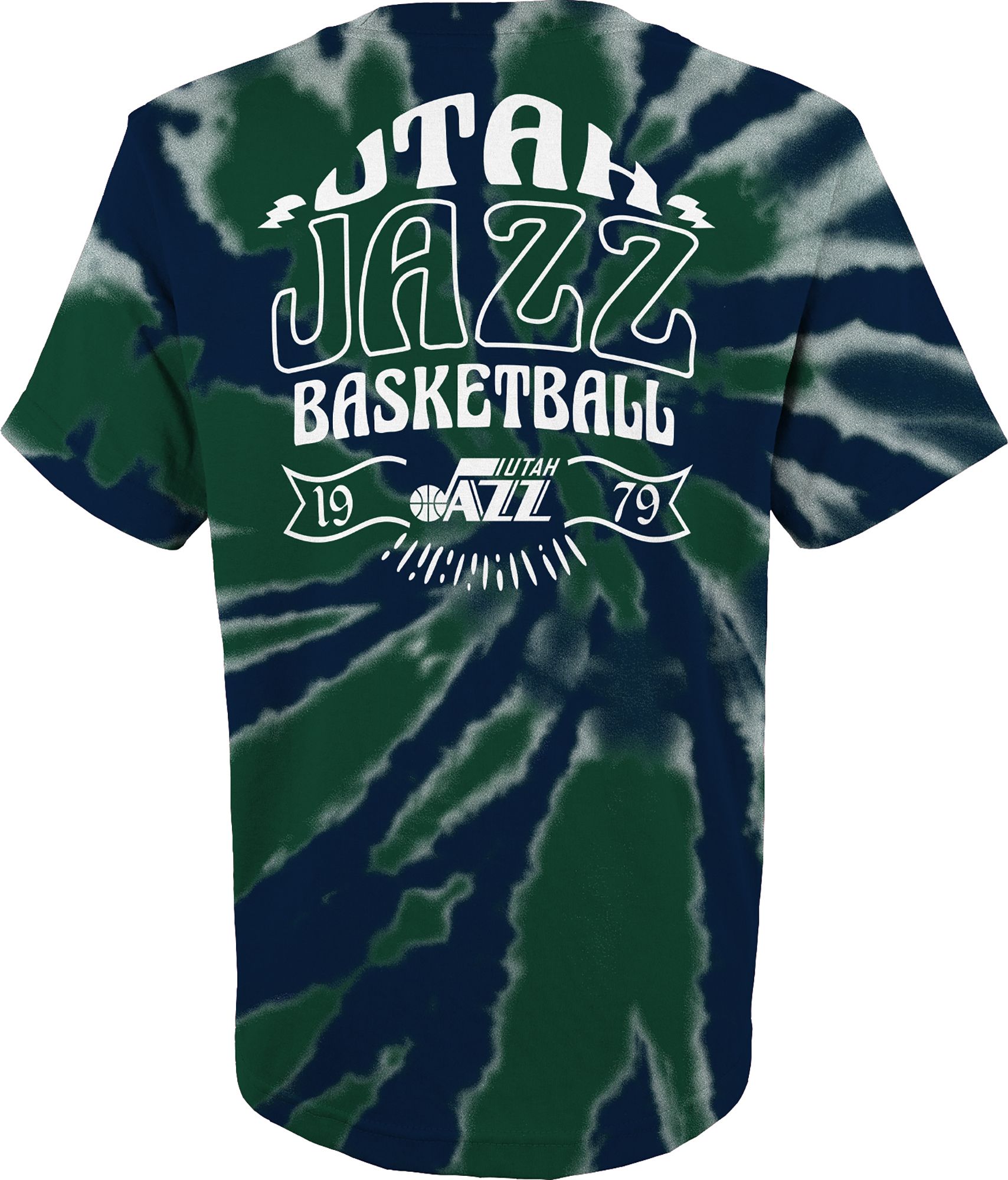 Outerstuff Youth Utah Jazz Navy Tie Dye T-Shirt product image
