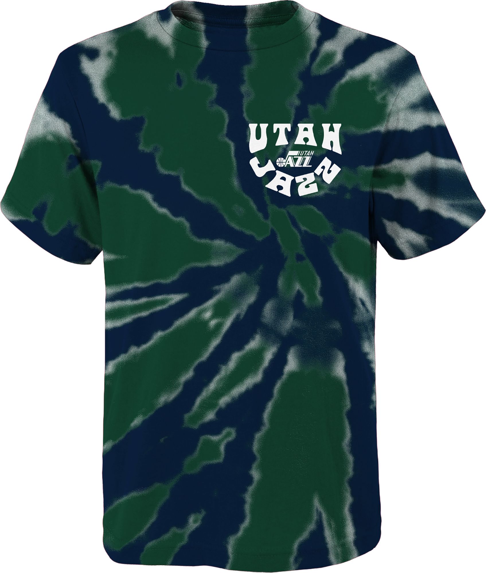 Outerstuff Youth Utah Jazz Navy Tie Dye T-Shirt product image