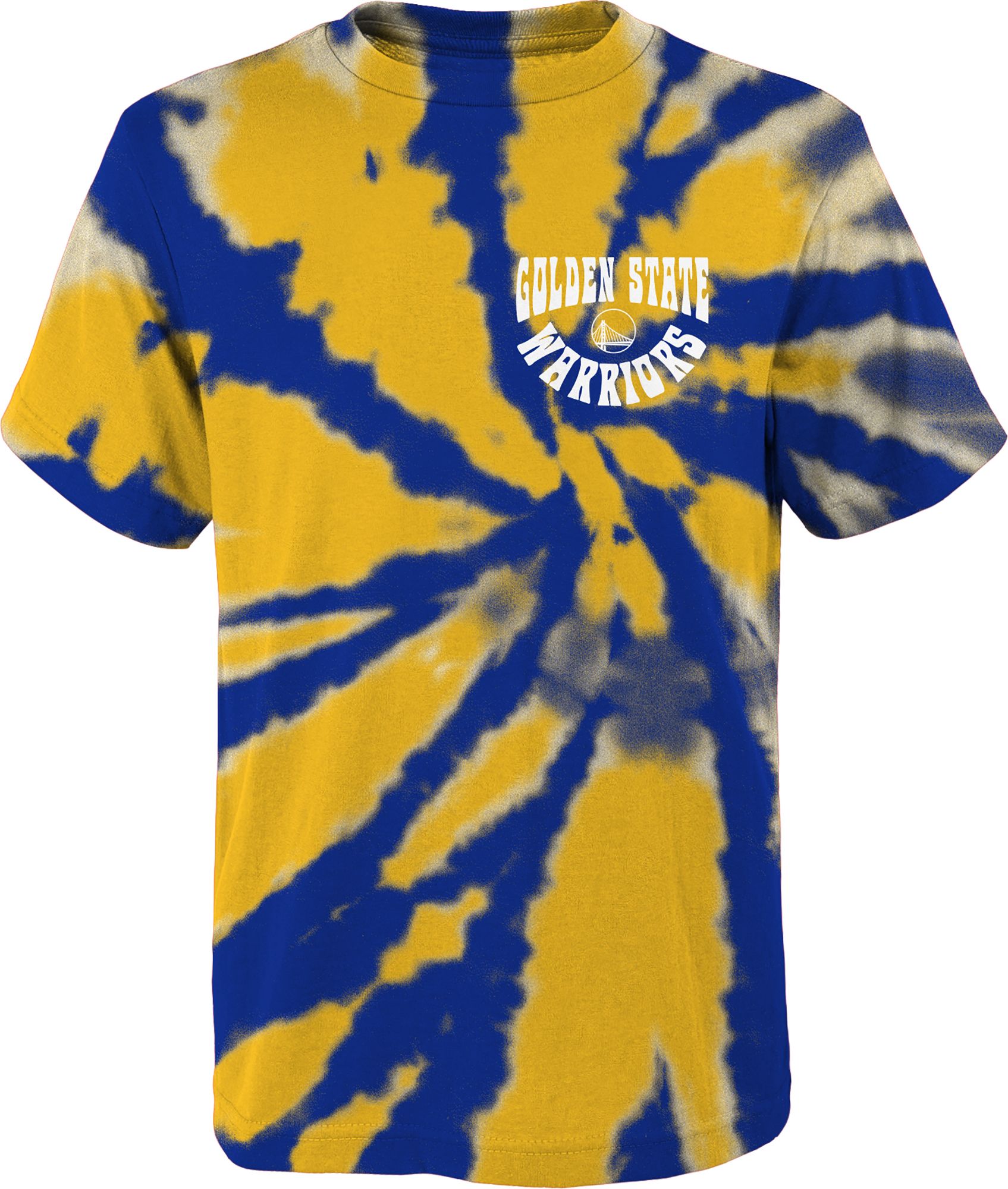 Outerstuff Youth Golden State Warriors Blue Tie Dye T-Shirt product image