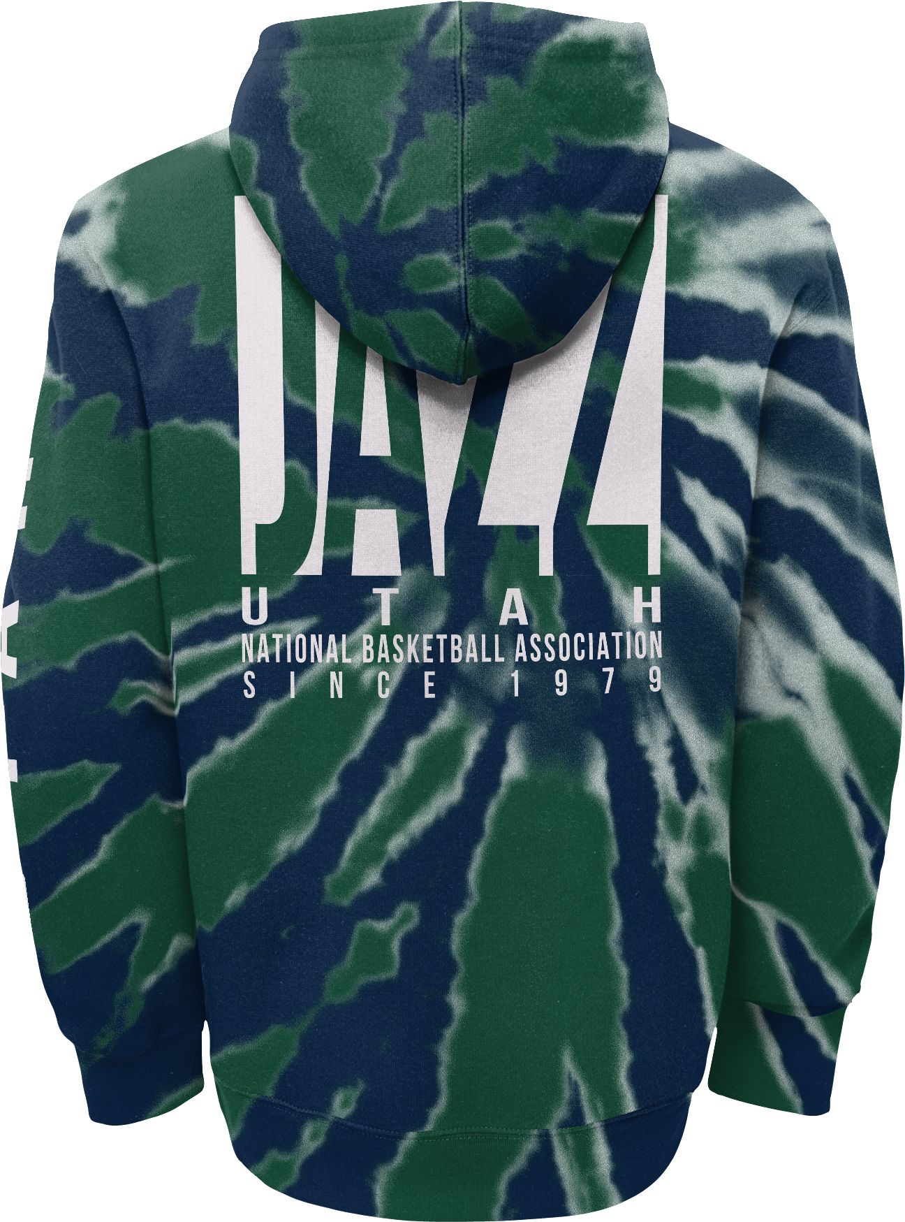 Outerstuff Youth Utah Jazz Blue Tie Dye Pullover Hoodie product image