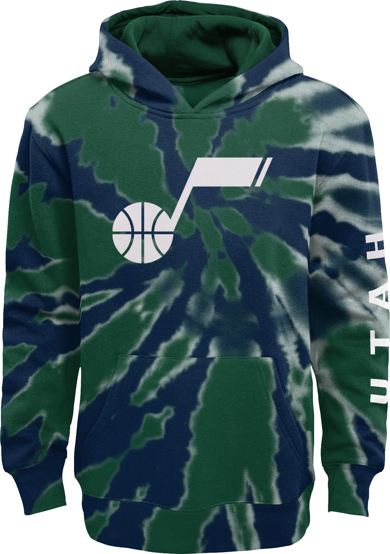 Outerstuff Youth Utah Jazz Blue Tie Dye Pullover Hoodie product image
