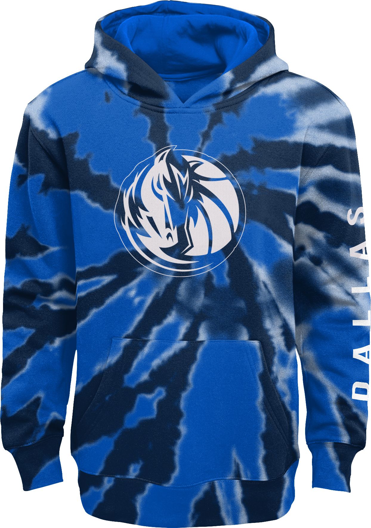 Outerstuff Youth Dallas Mavericks Blue Tie Dye Pullover Hoodie product image