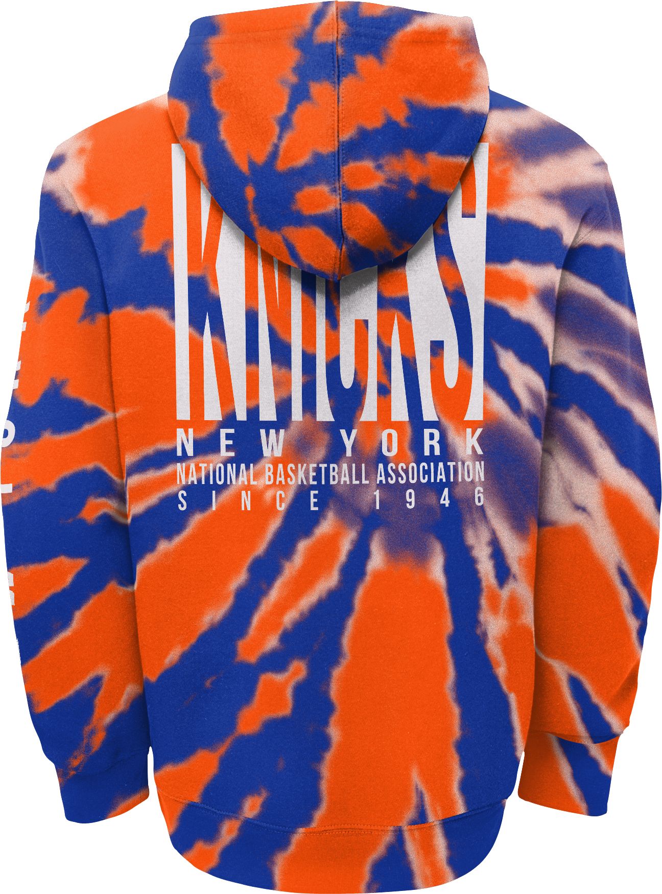 Outerstuff Youth New York Knicks Blue Tie Dye Pullover Hoodie product image