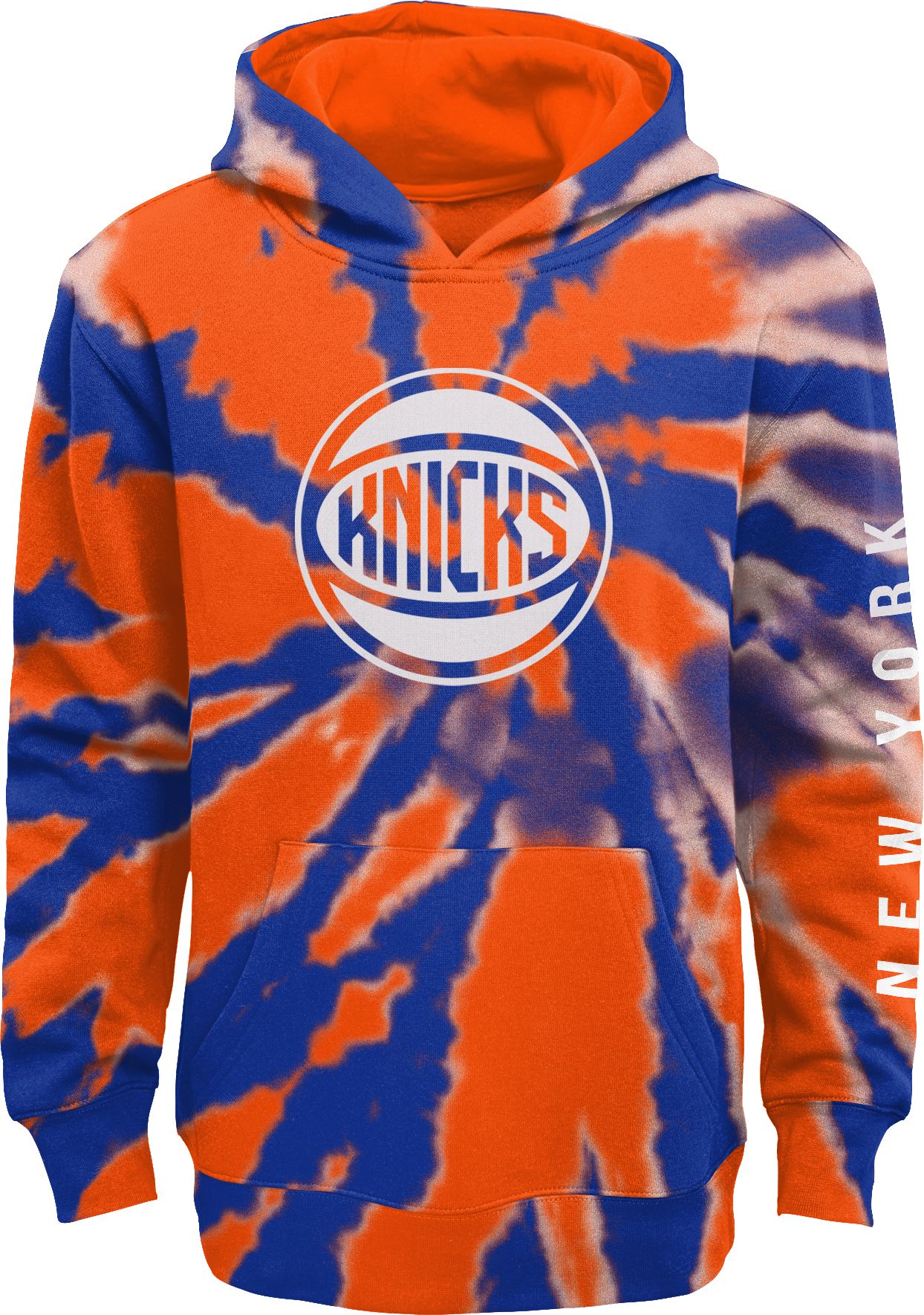 Outerstuff Youth New York Knicks Blue Tie Dye Pullover Hoodie product image