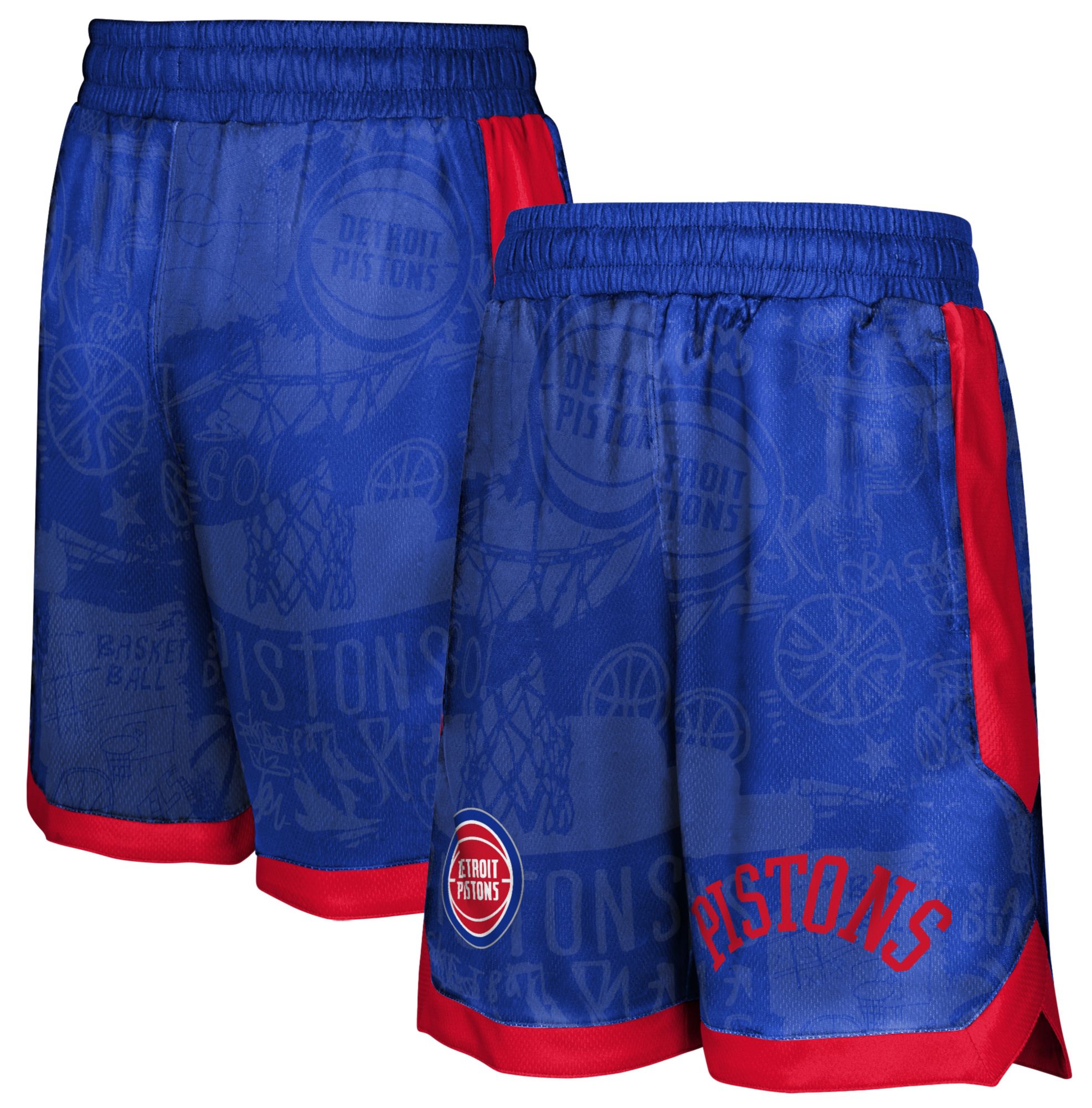 Nike Youth Detroit Pistons Street Art Baller Shorts product image