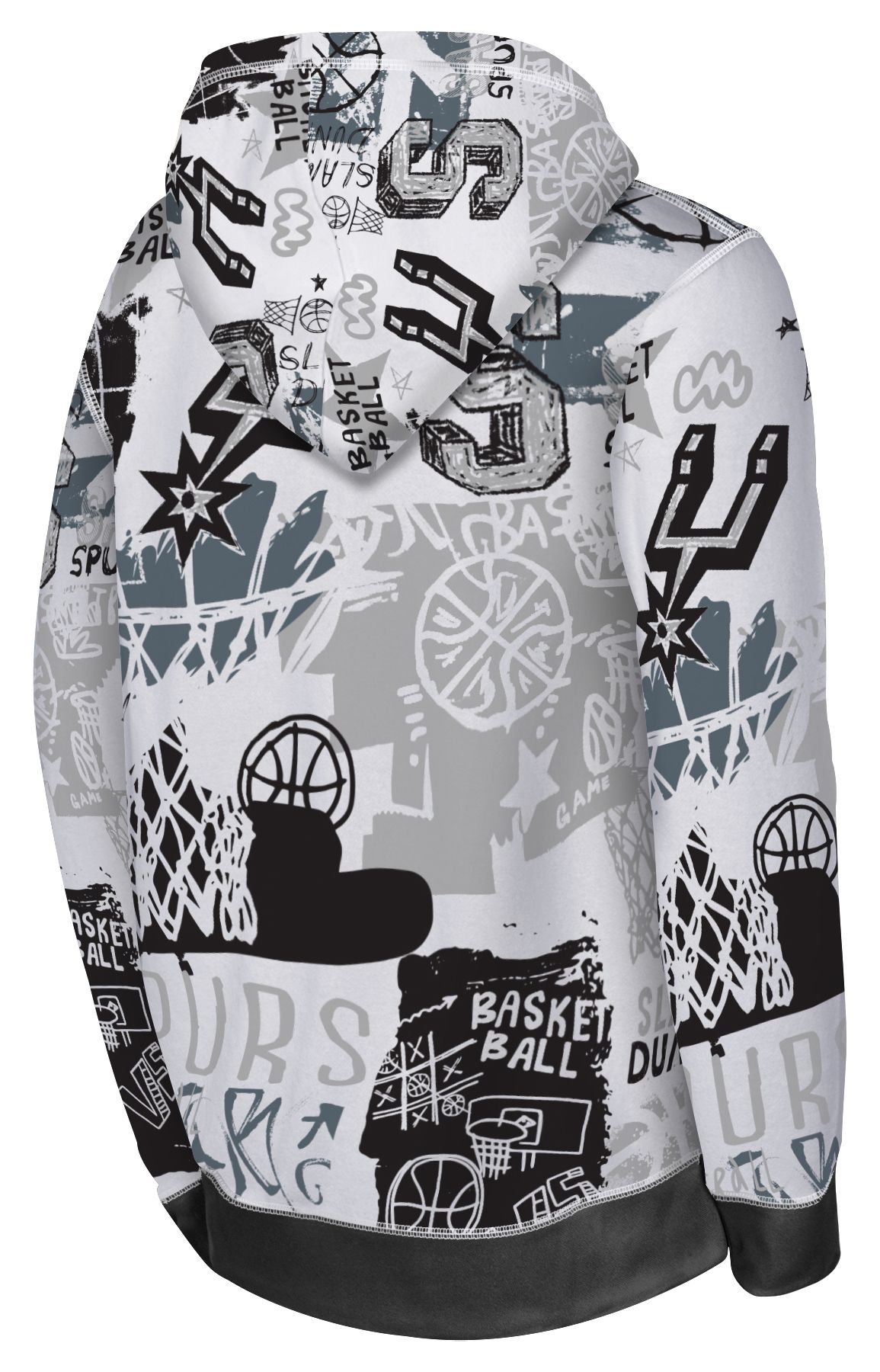 Nike Youth San Antonio Spurs Wild Style Sublimated Hoodie product image