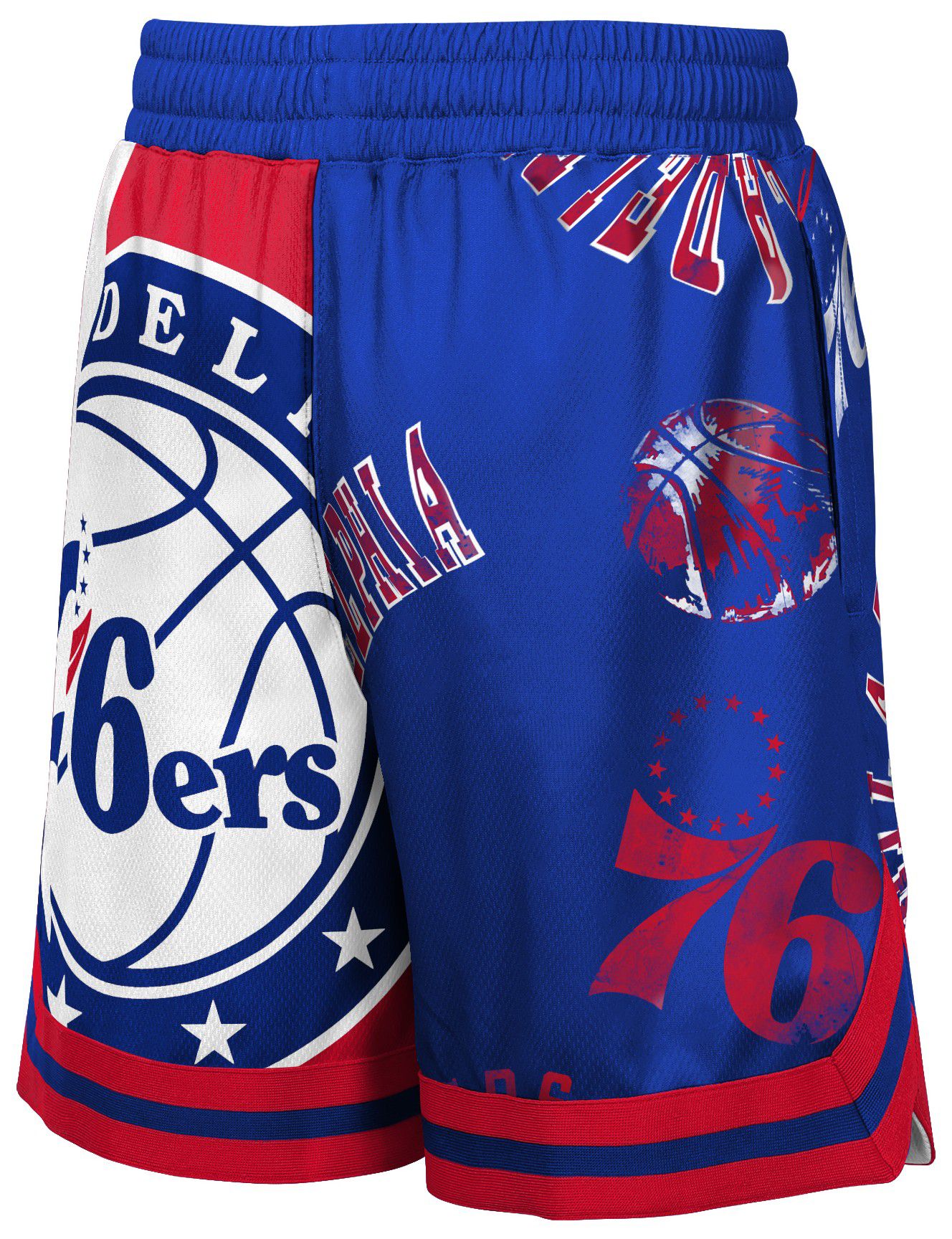 NBA Youth Philadelphia 76ers Baller Blue Shorts product image