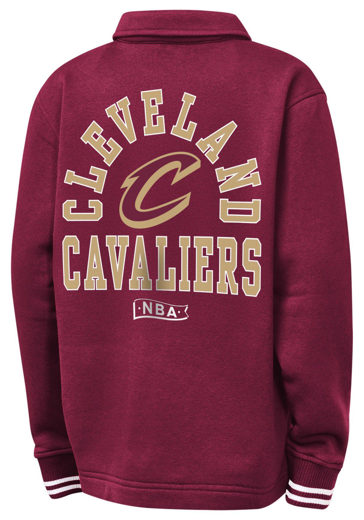 NBA Youth Cleveland Cavaliers Maroon Coach Jacket product image