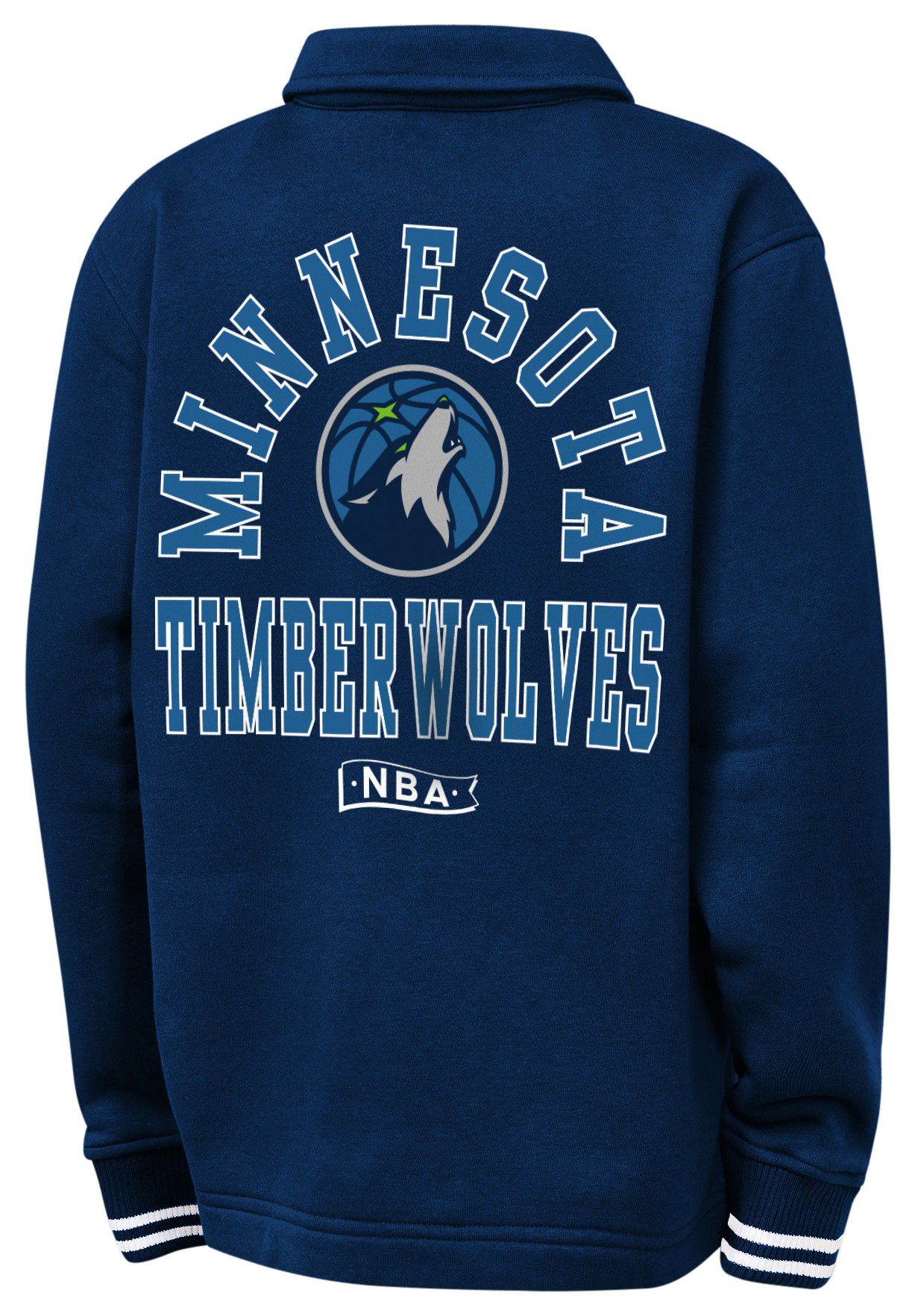 NBA Youth Minnesota Timberwolves Navy Coach Jacket product image