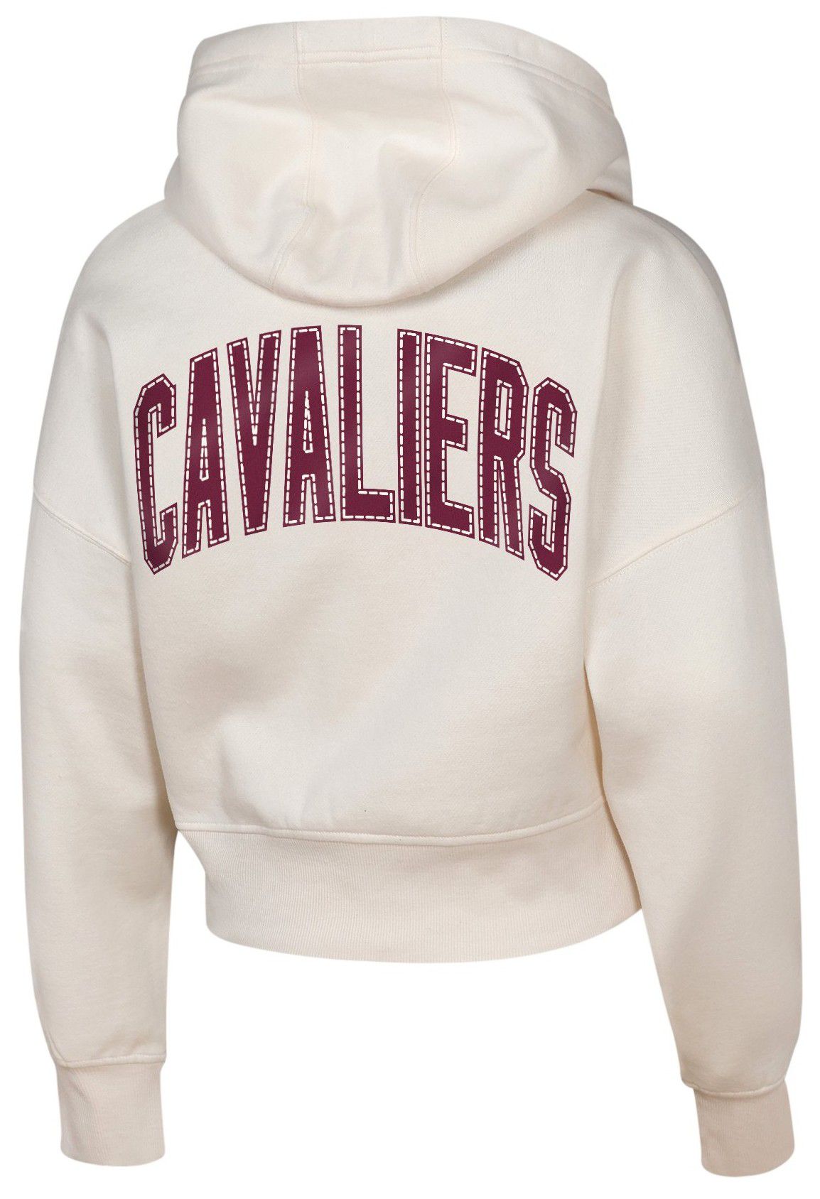 NBA Girls' Cleveland Cavaliers Natural Graphic Franchise Cropped Hoodie product image