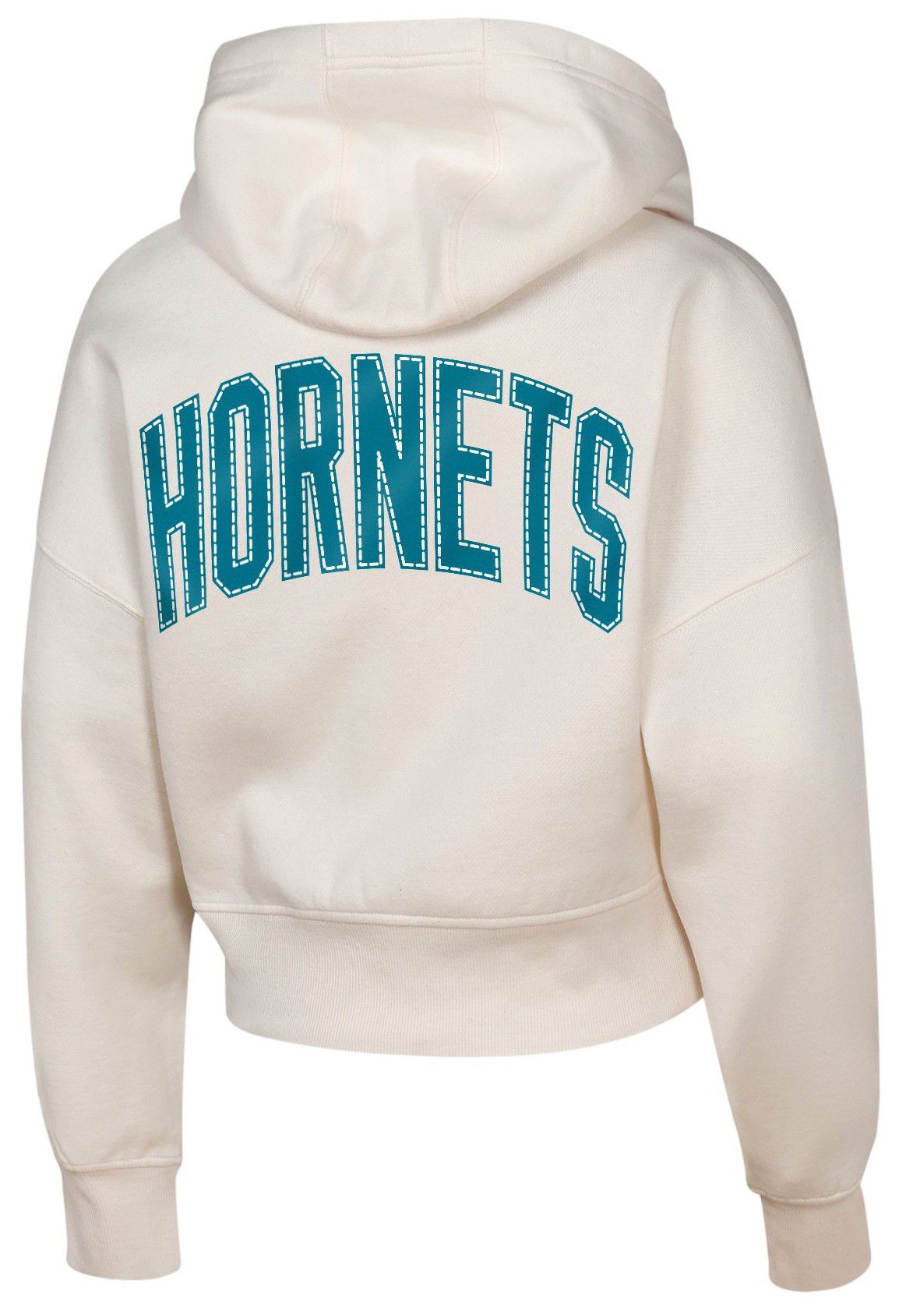NBA Girls' Charlotte Hornets Natural Graphic Franchise Cropped Hoodie product image