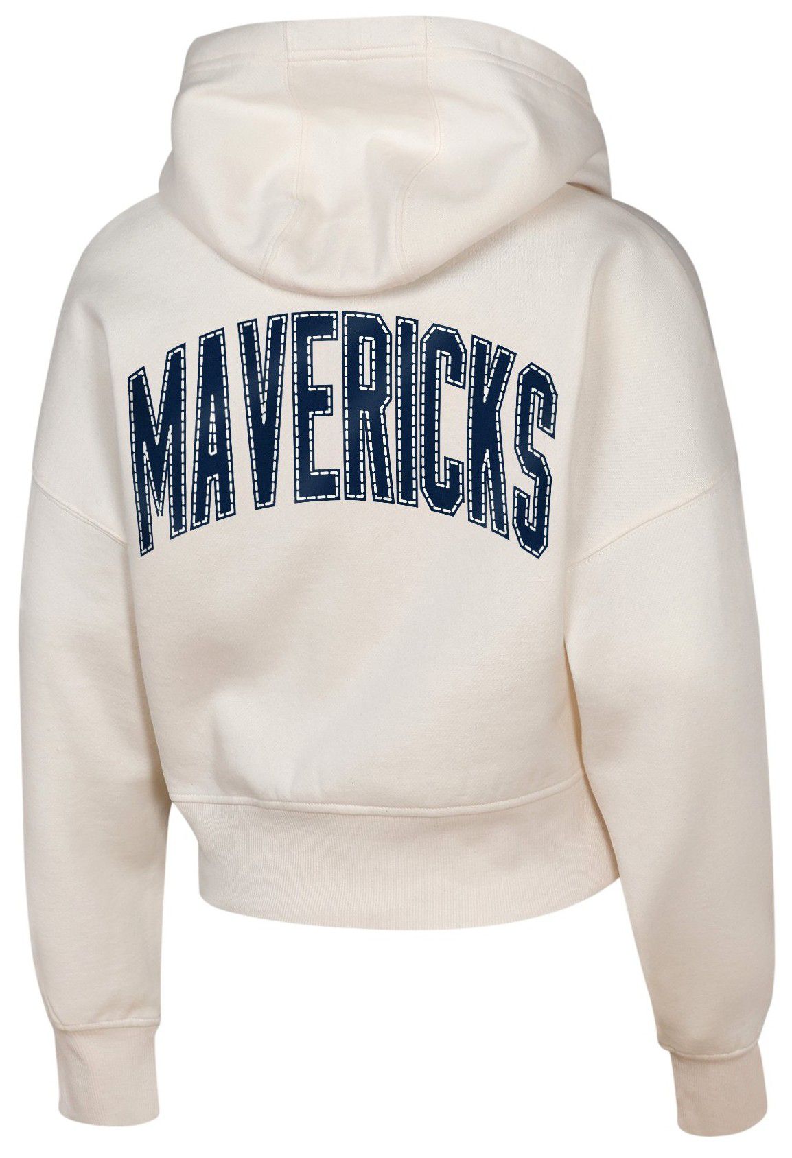 NBA Girls' Dallas Mavericks Natural Graphic Franchise Cropped Hoodie product image