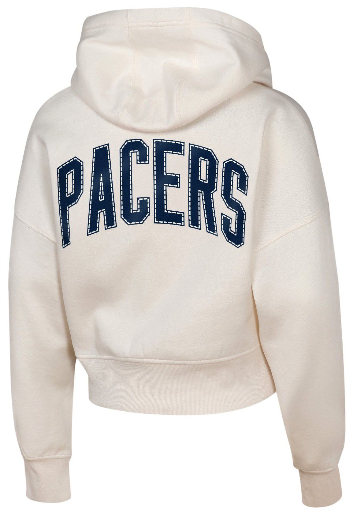NBA Girls' Indiana Pacers Natural Graphic Franchise Cropped Hoodie product image