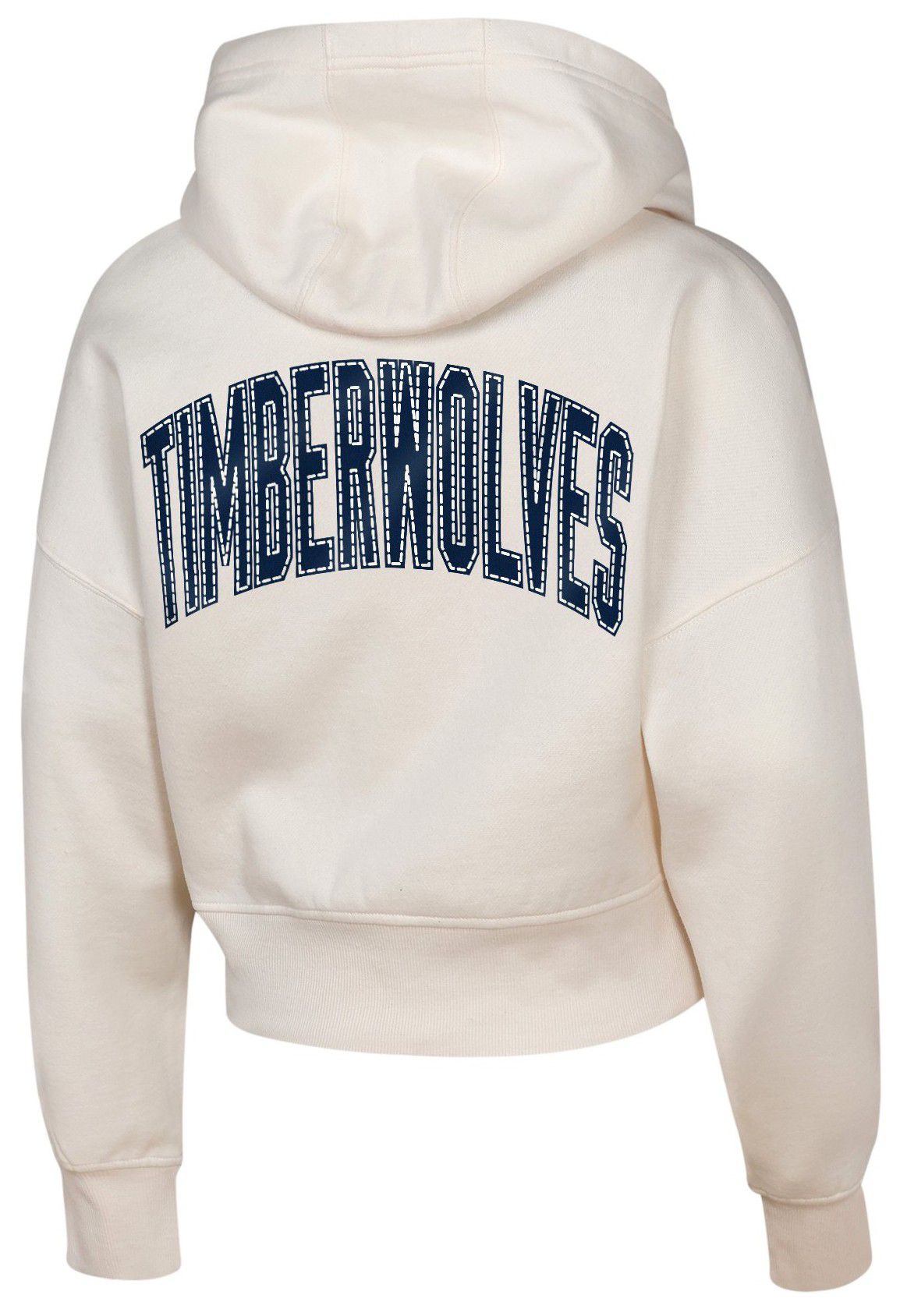 NBA Girls' Minnesota Timberwolves Natural Graphic Franchise Cropped Hoodie product image