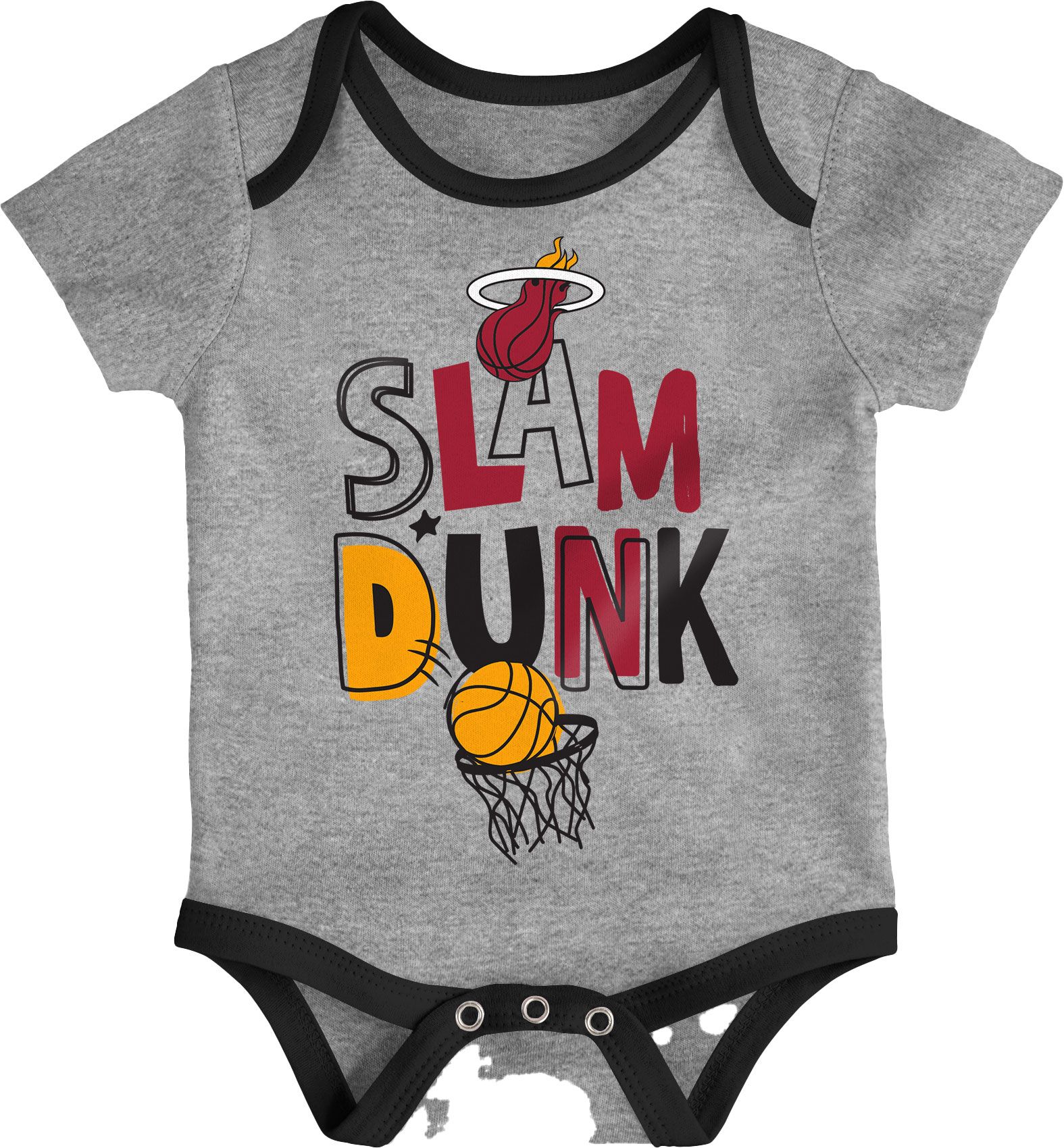 Outerstuff Infant Miami Heat 3pc Creeper Set