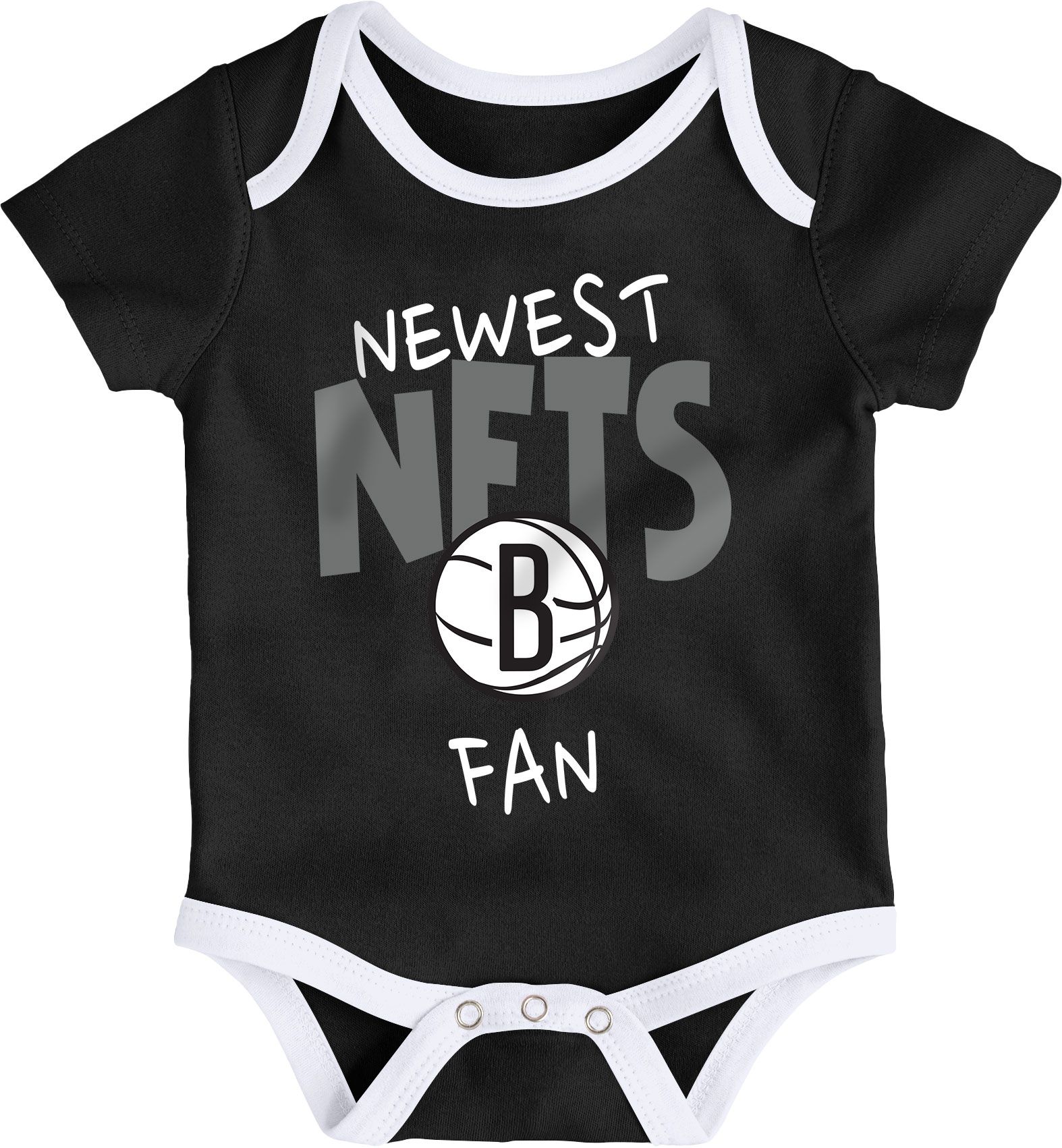 Outerstuff Infant Brooklyn Nets 3pc Creeper Set