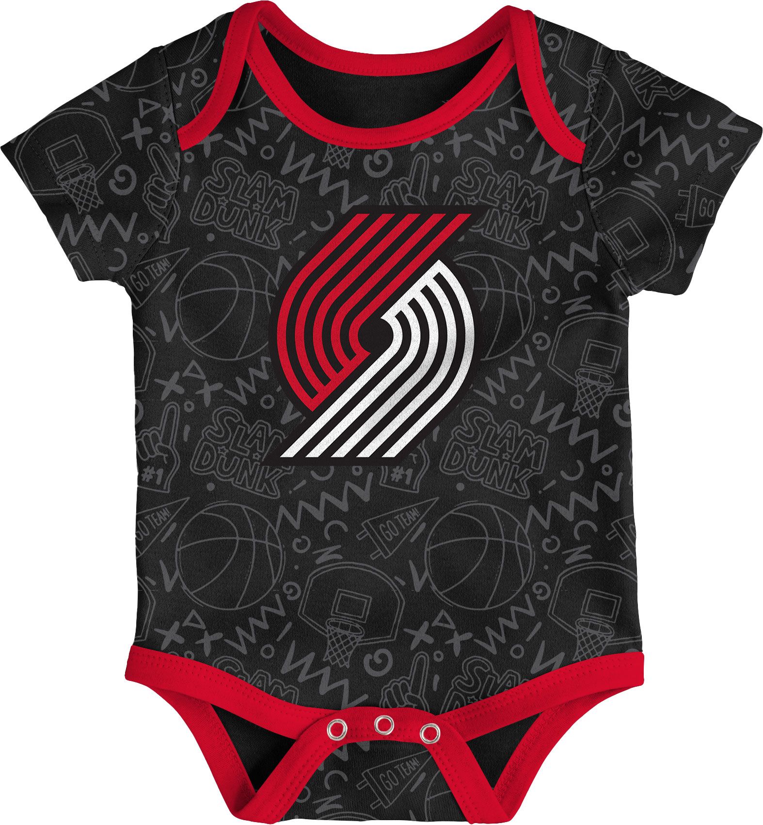 Outerstuff Infant Portland Trail Blazers 3pc Creeper Set