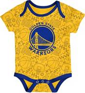  500 LEVEL Steph Curry Baby Clothes, Onesie, Creeper, Bodysuit ( Onesie, 3-6 Months, Heather Gray) - Steph Curry Golden State Night Night  WHT : Sports & Outdoors