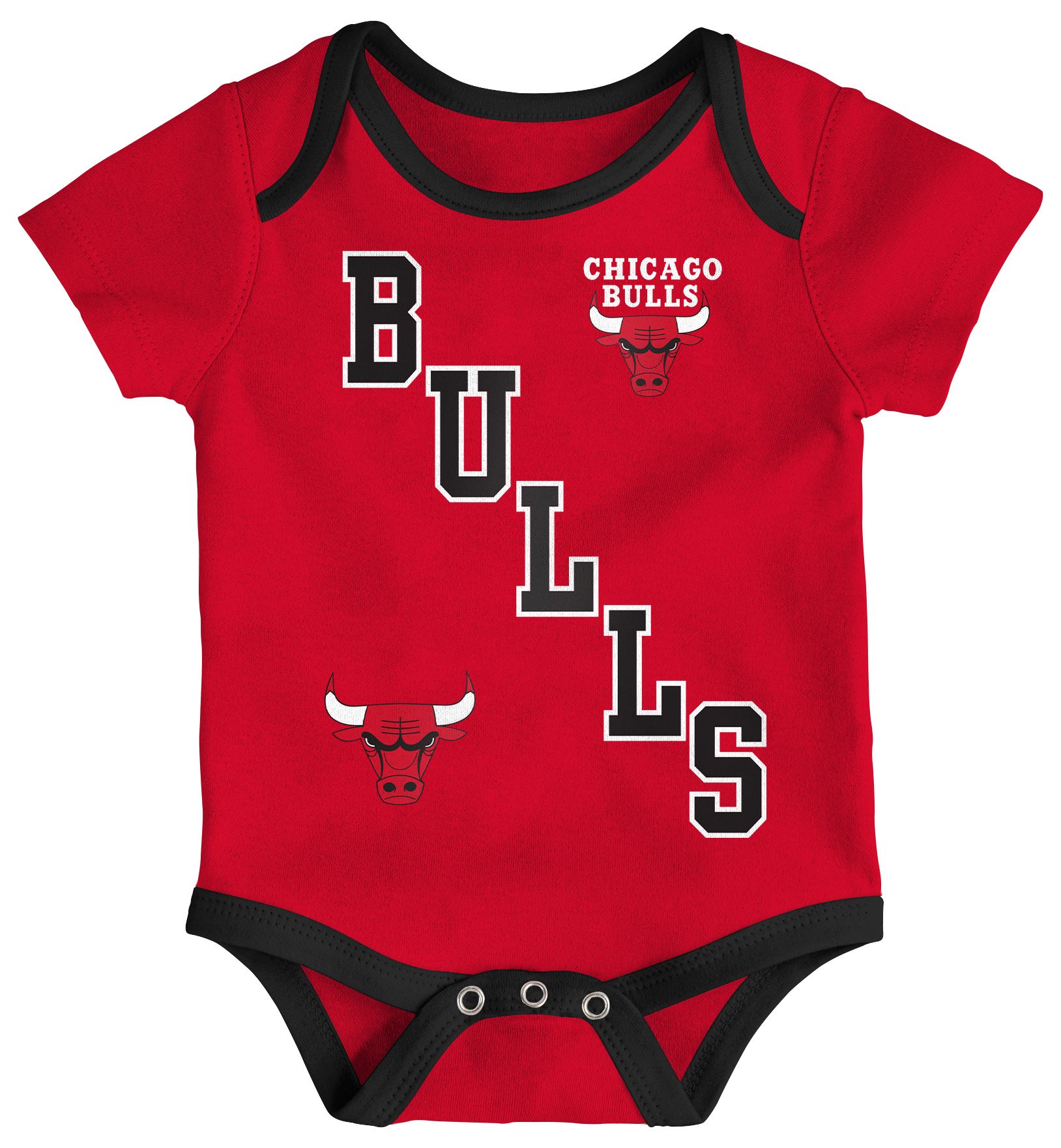 NBA Infant Chicago Bulls White Born To Hoop Creeper Set product image