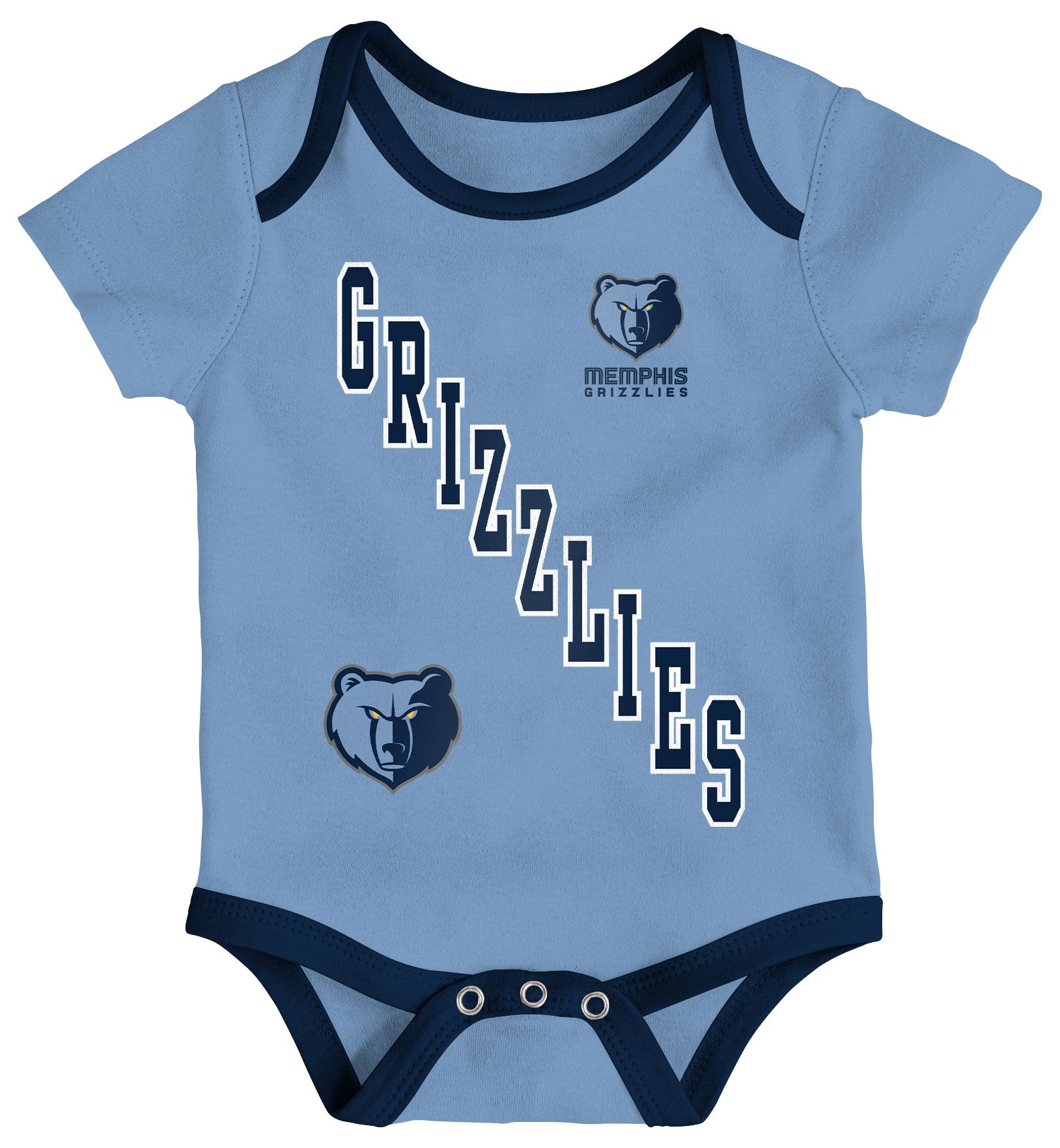 NBA Infant Memphis Grizzlies White Born To Hoop Creeper Set product image