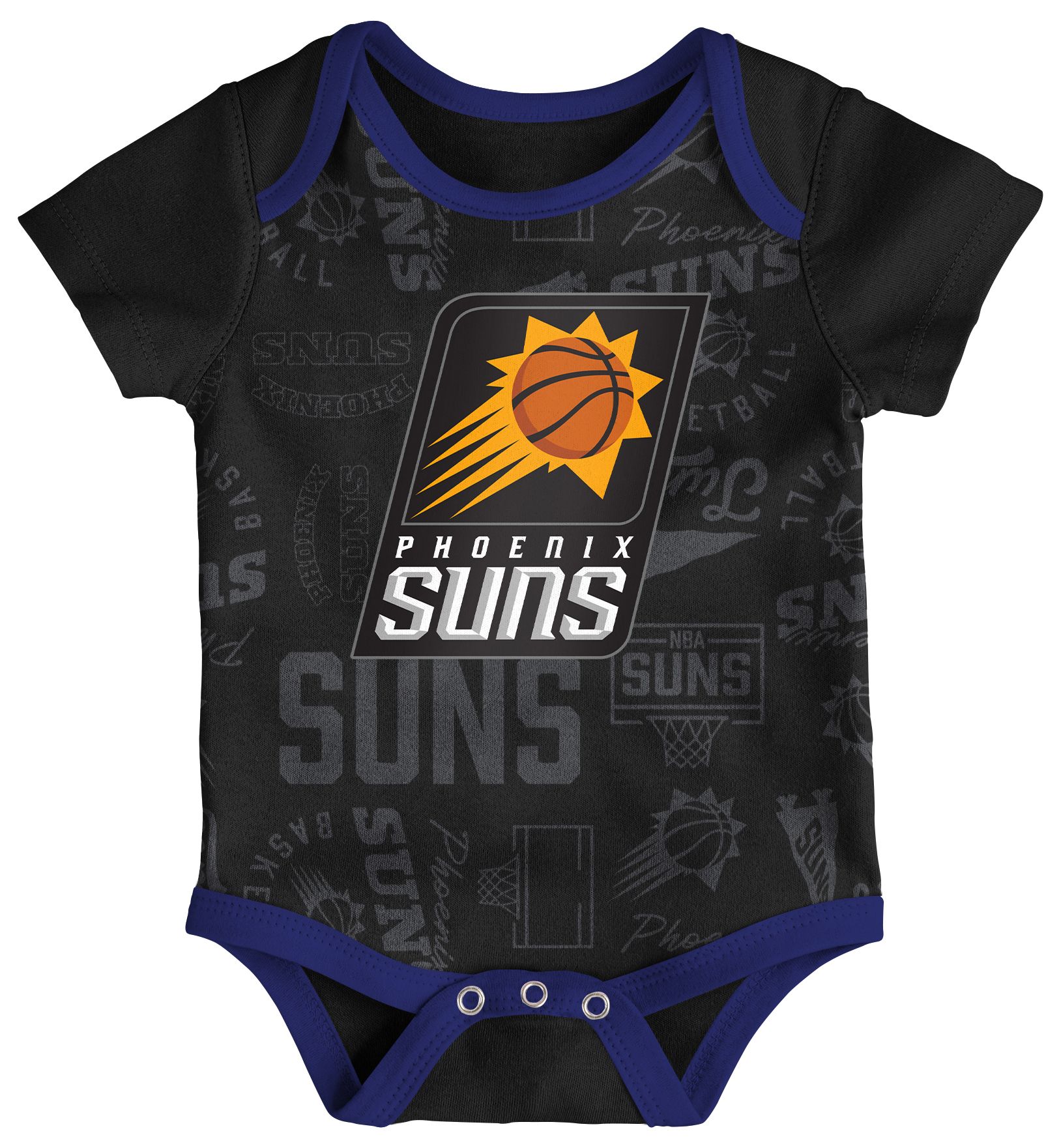 NBA Infant Phoenix Suns White Born To Hoop Creeper Set product image