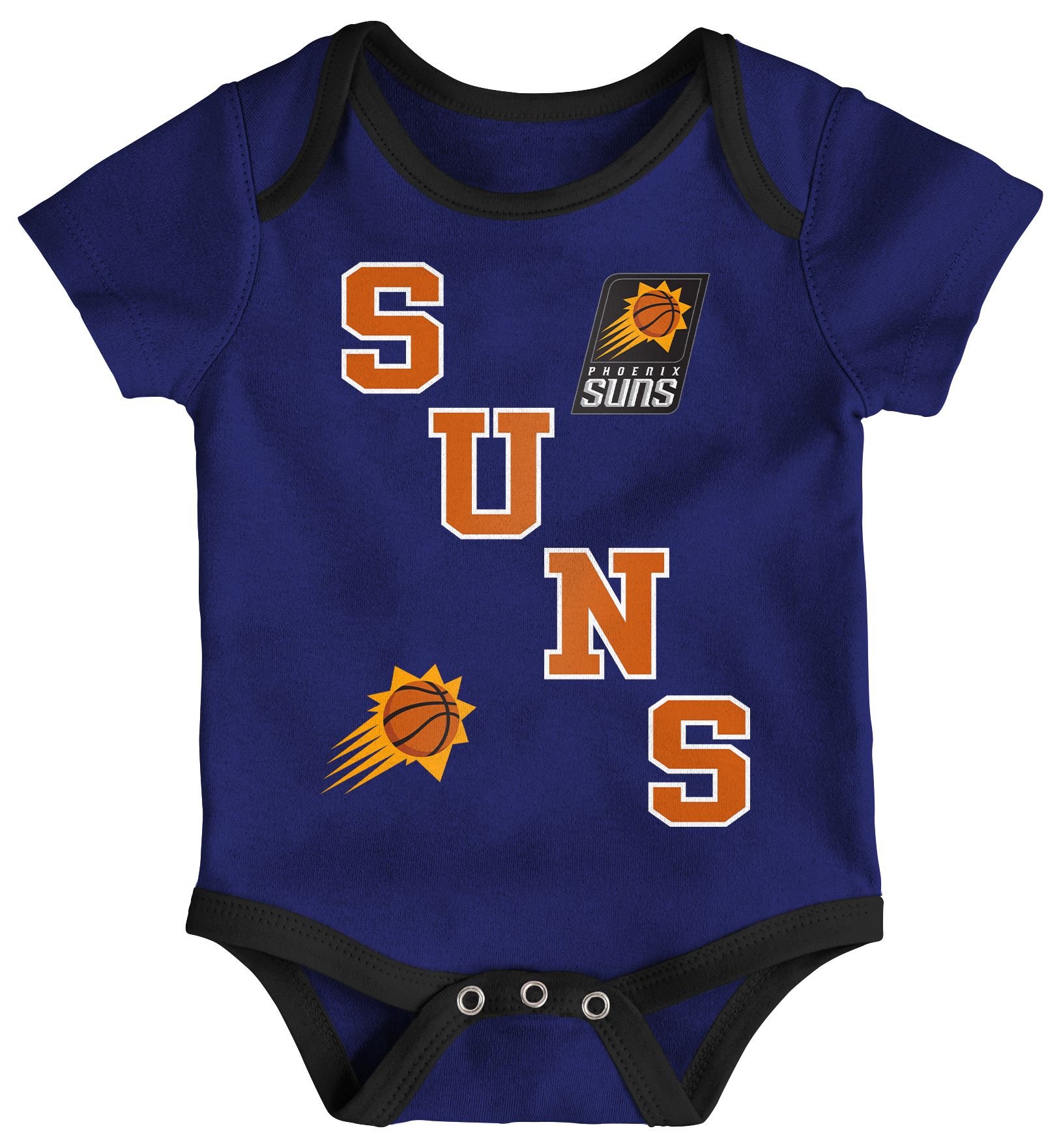 NBA Infant Phoenix Suns White Born To Hoop Creeper Set product image