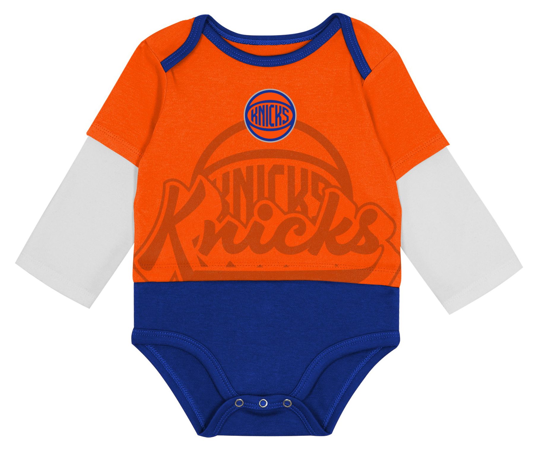 NBA Infant New York Knicks 3-Piece Creeper Set | Dick's Sporting Goods