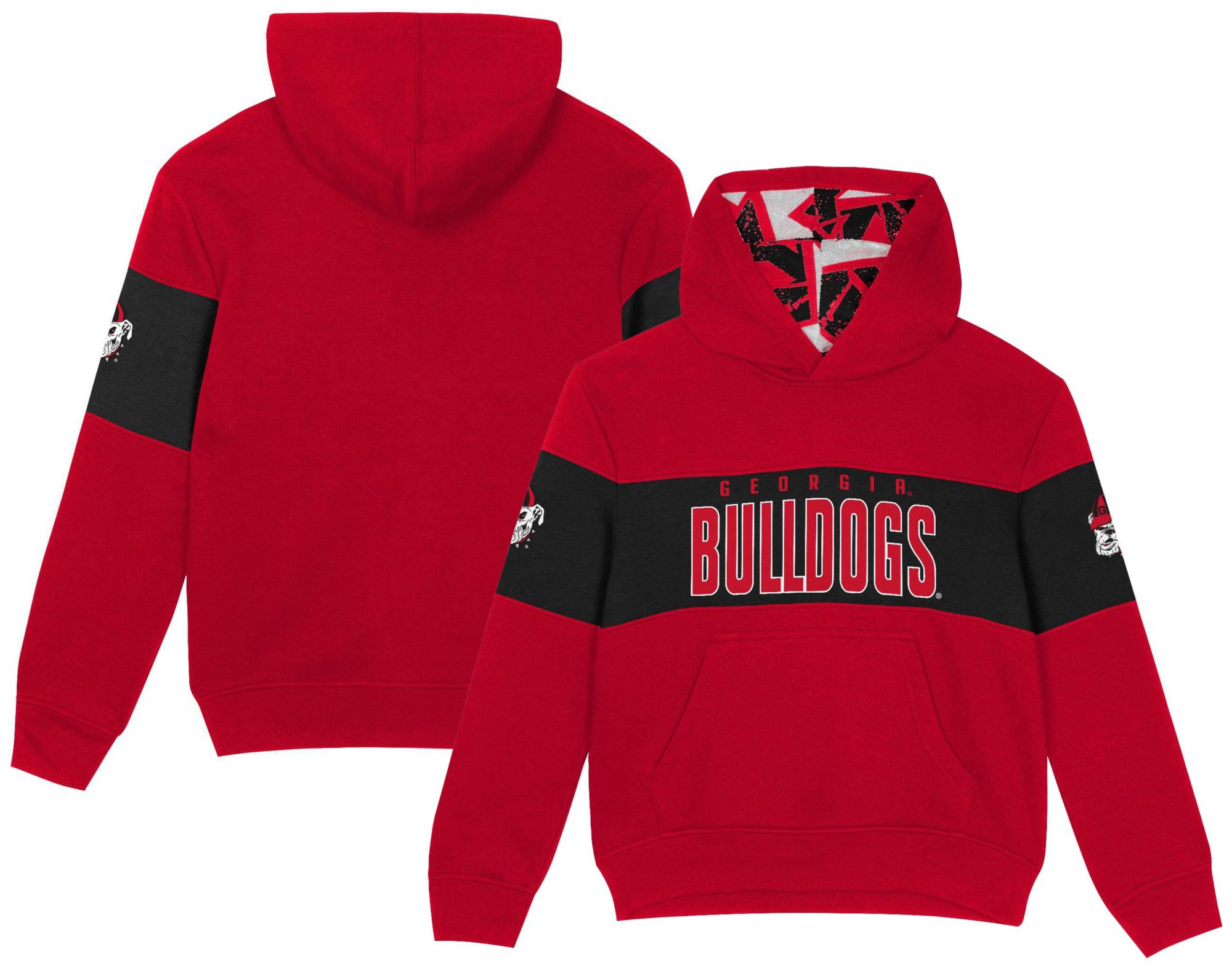 Gen2 Little Kids' Georgia Bulldogs Red Red Zone Hoodie product image