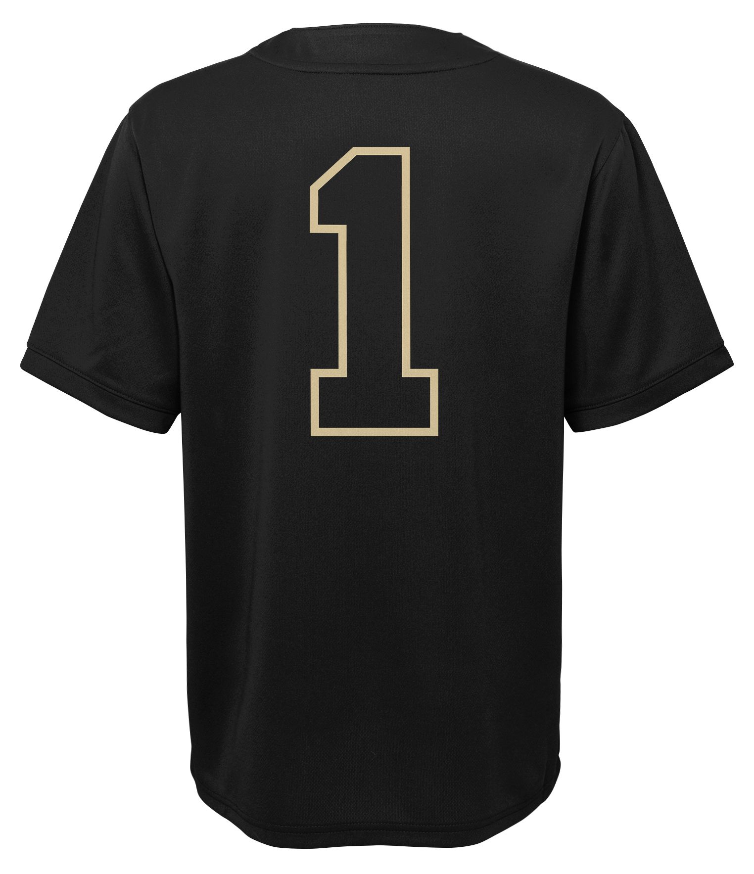 Gen2 Boys' Purdue Boilermakers Black 4-7 Replica #1 Jersey product image