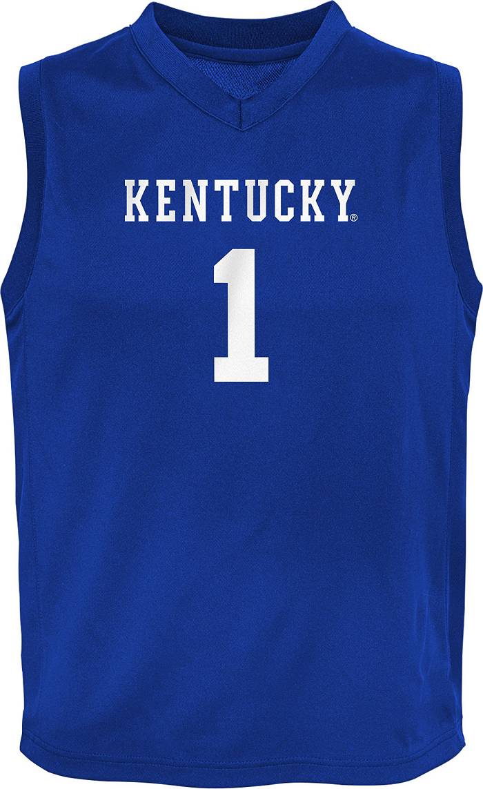 Gen2 Youth Kentucky Wildcats Blue Anthony Davis #23 Replica Jersey, Boys', XL