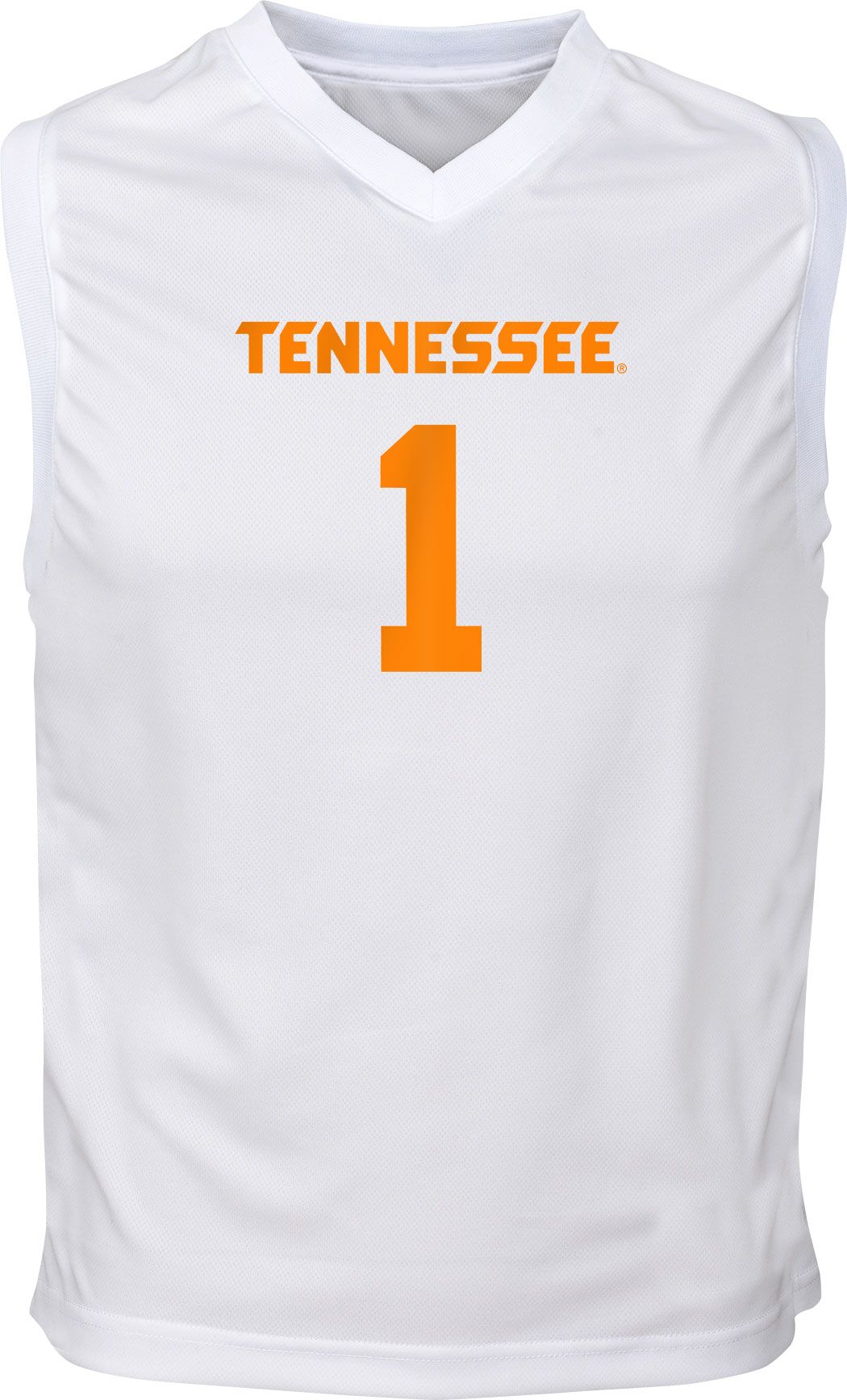 Gen2 Youth Tennessee Volunteers #1 White Replica Jersey