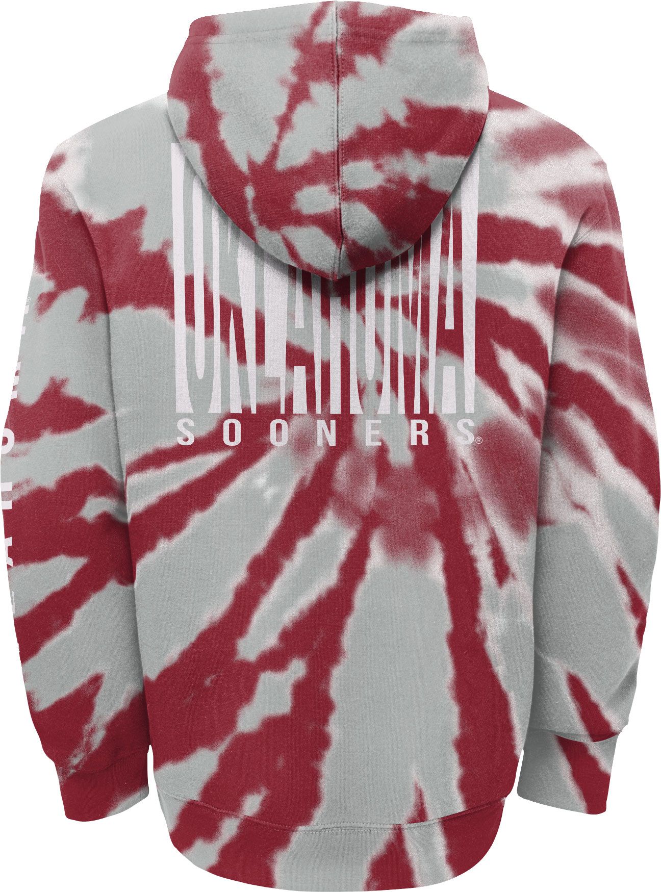 Gen2 Youth Oklahoma Sooners Crimson Tie Dye Pullover Hoodie product image
