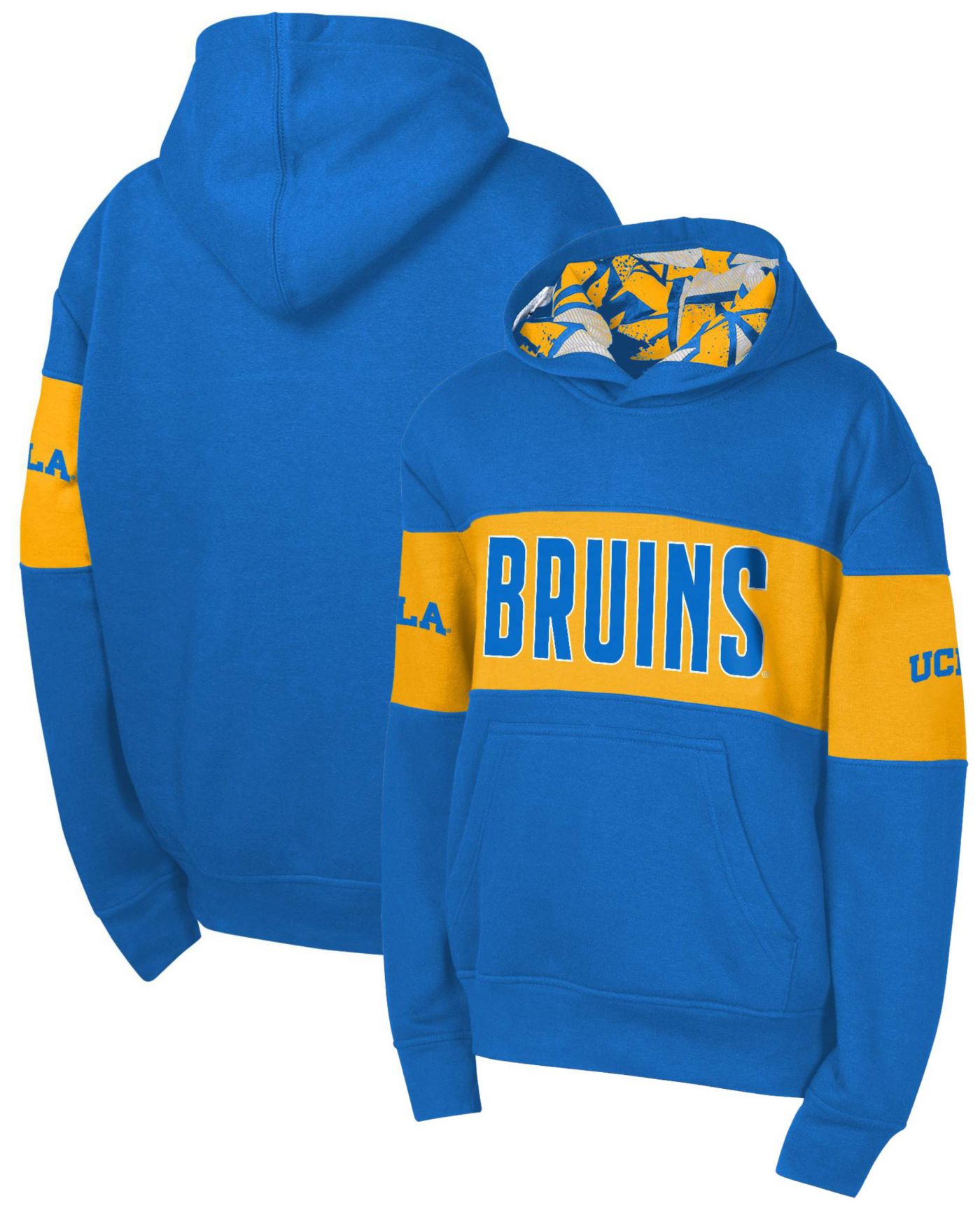 Gen2 Youth UCLA Bruins Blue Red Zone Pullover Hoodie Medium