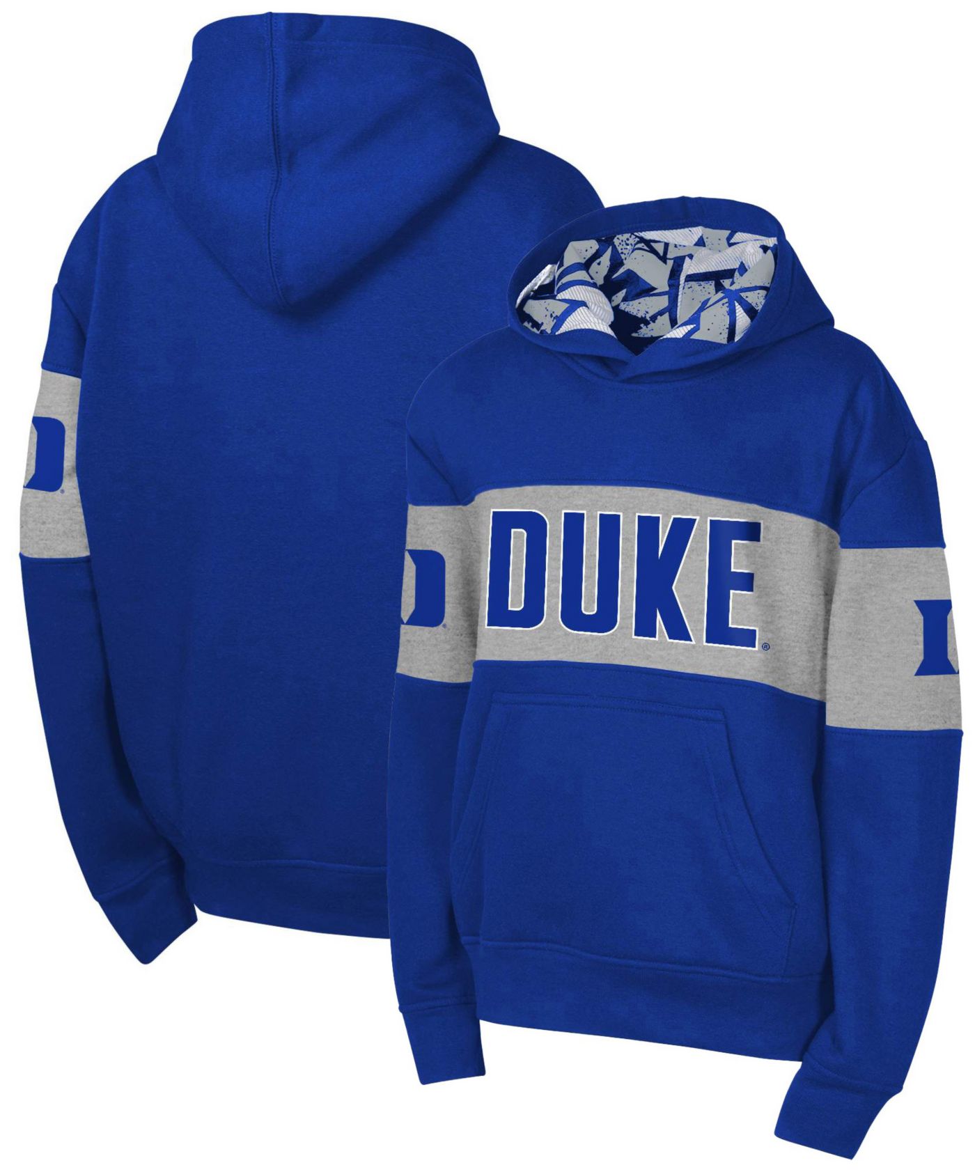 Gen2 Youth Duke Blue Devils Royal Red Zone Pullover Hoodie Dick s Sporting Goods