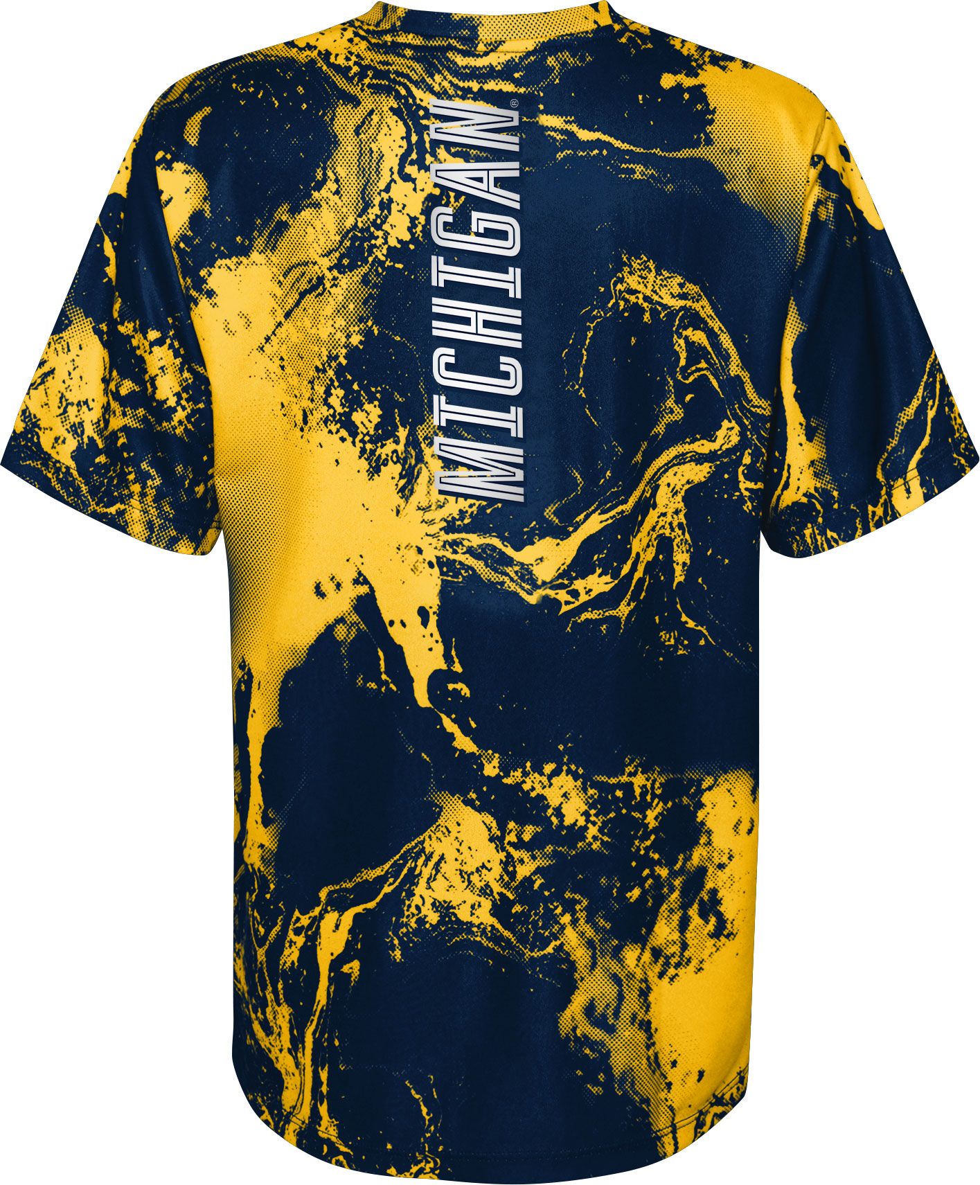 Gen2 Youth Michigan Wolverines Blue In the Mix T-Shirt