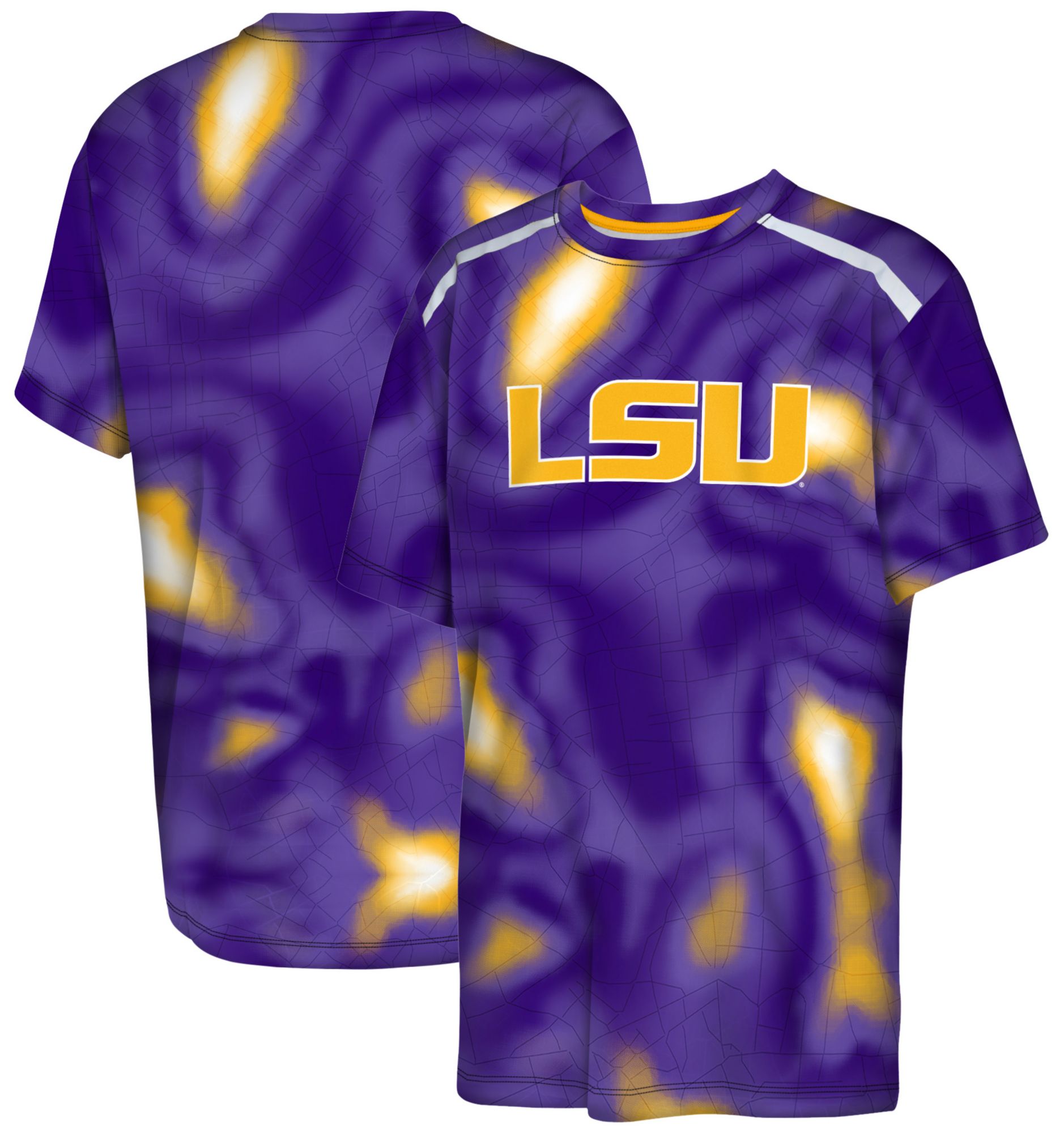 Gen2 Youth LSU Tigers Purple Endzone Short Sleeve T-Shirt product image