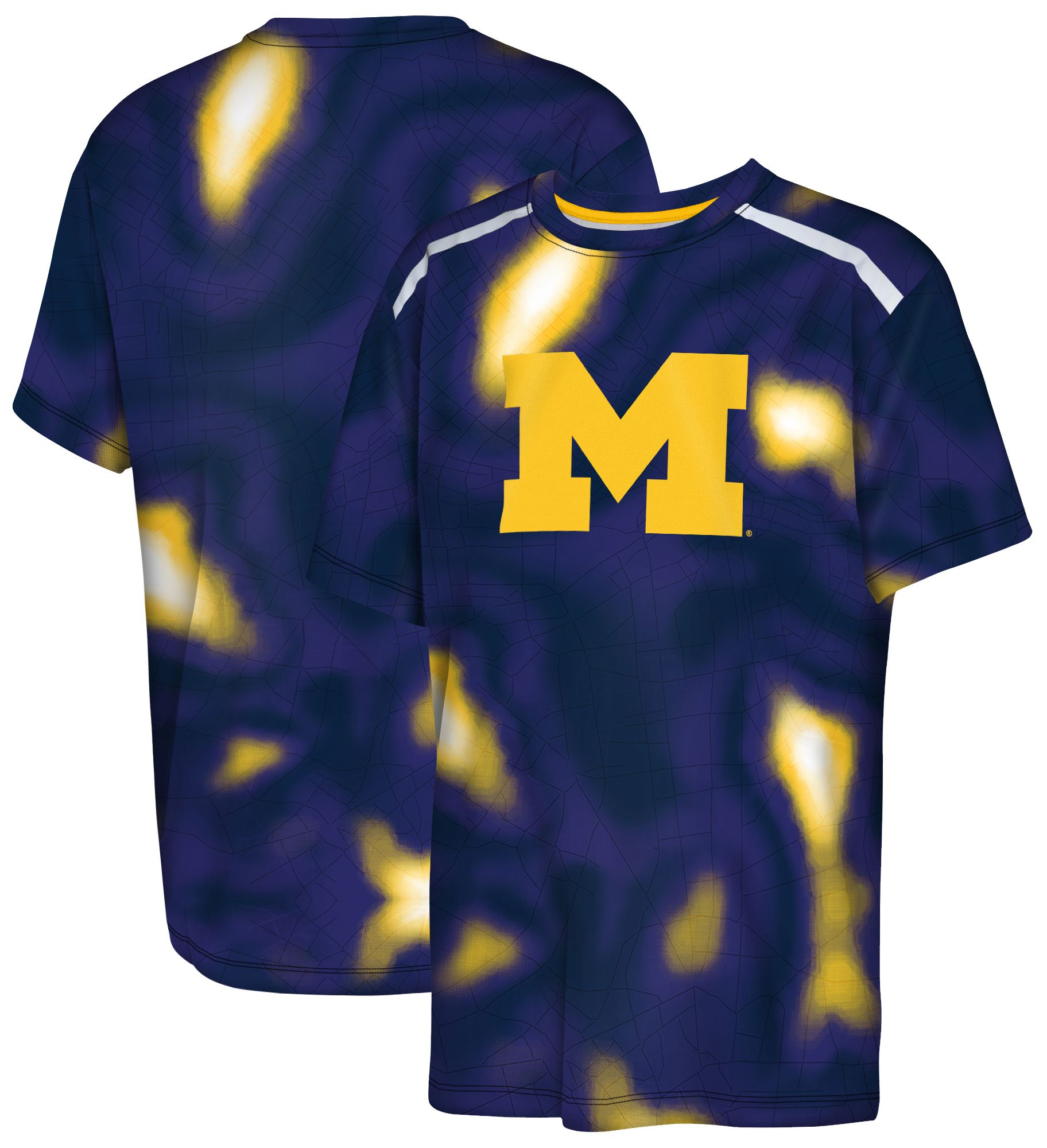 Gen2 Youth Michigan Wolverines College Navy Endzone Short Sleeve T-Shirt product image