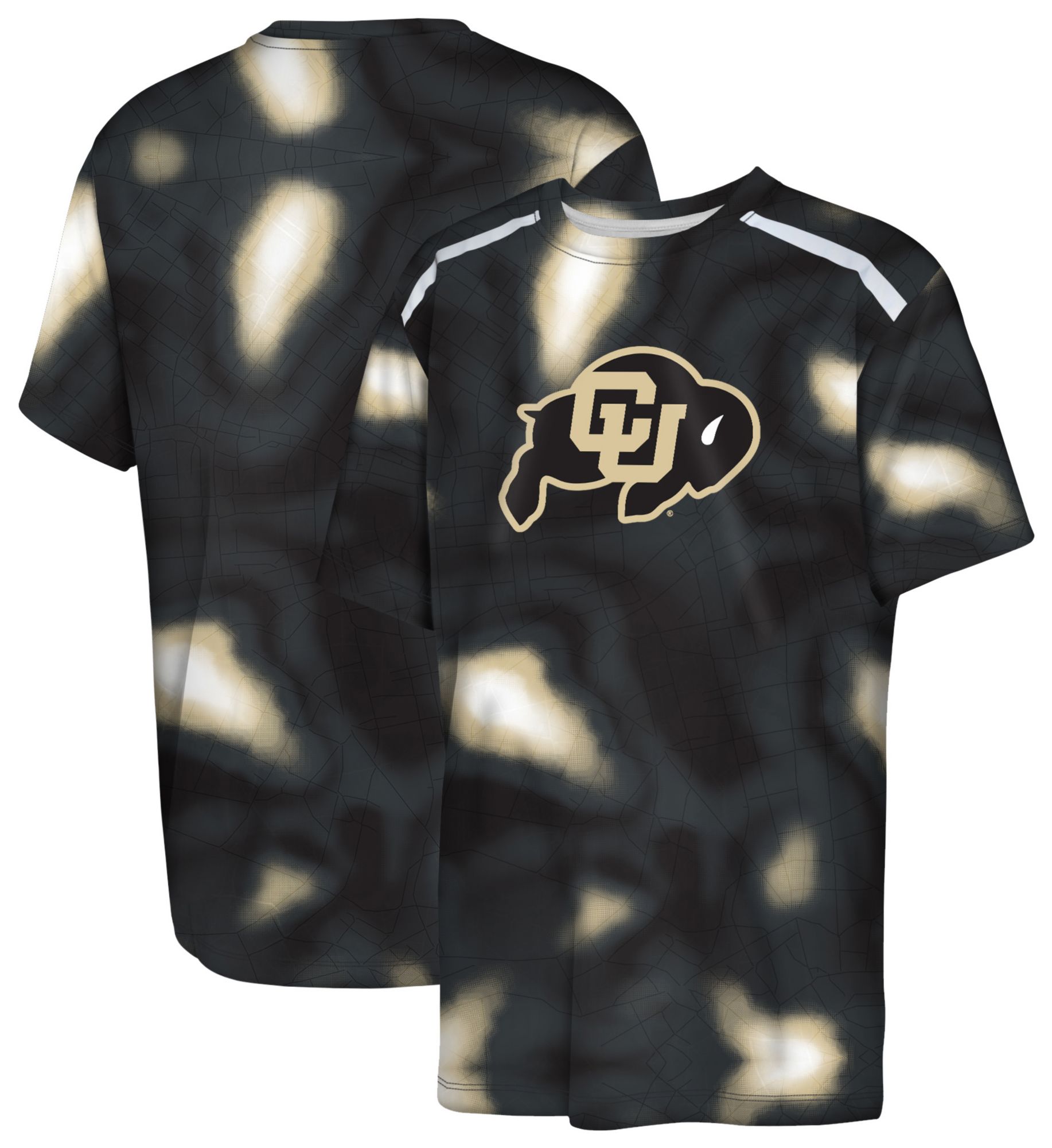 Gen2 Youth Colorado Buffaloes Black Endzone Short Sleeve T-Shirt product image